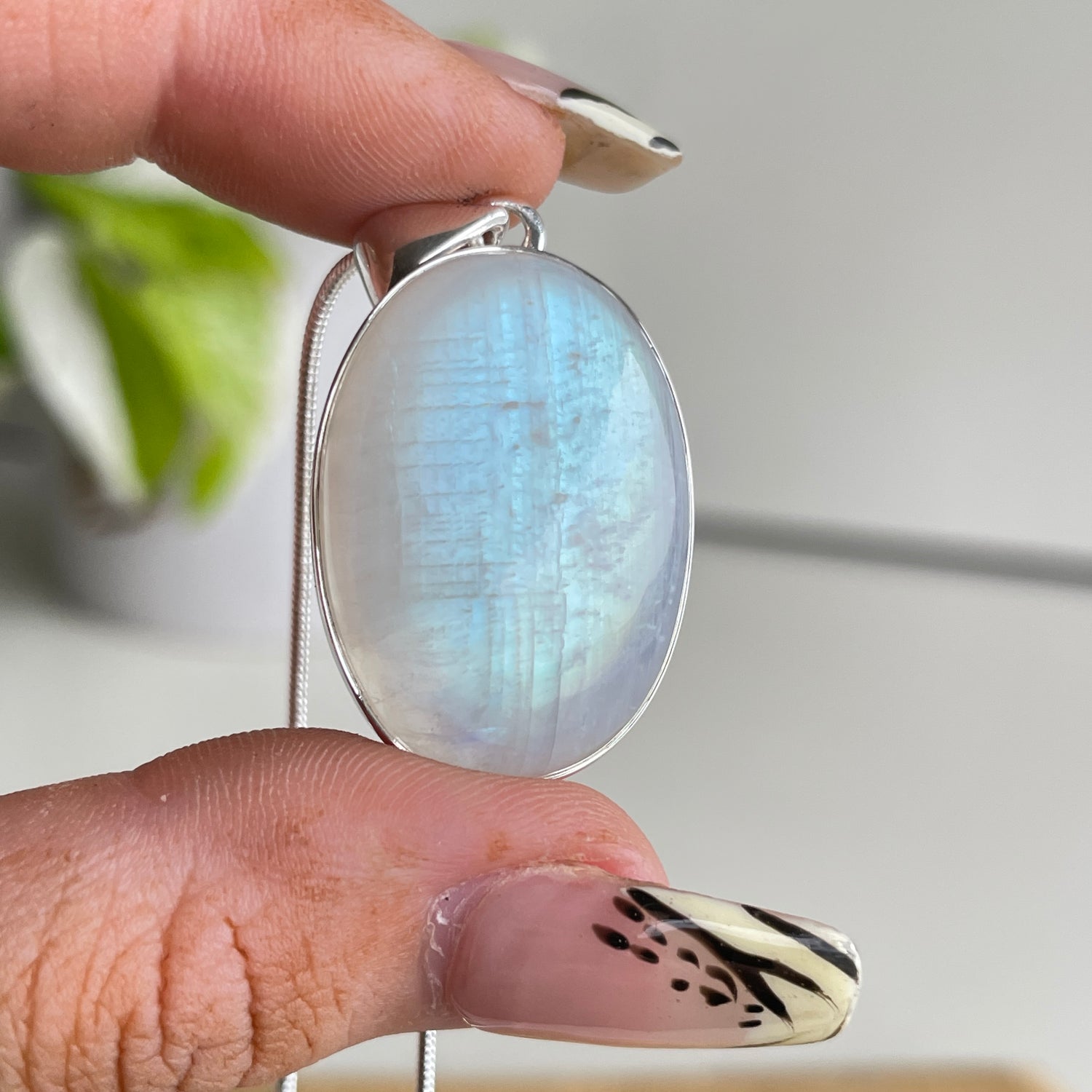 Moonstone Oval Pendant