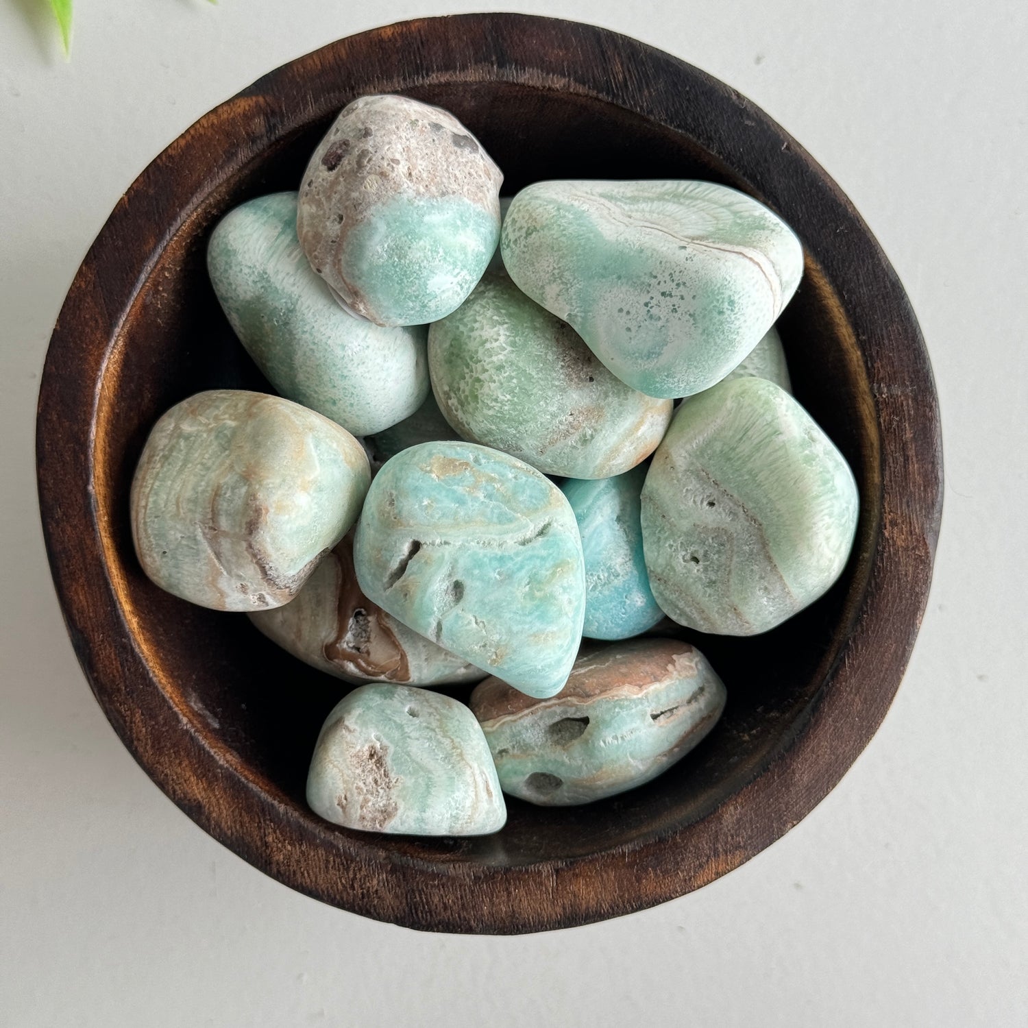 Hemimorphite Tumbled.