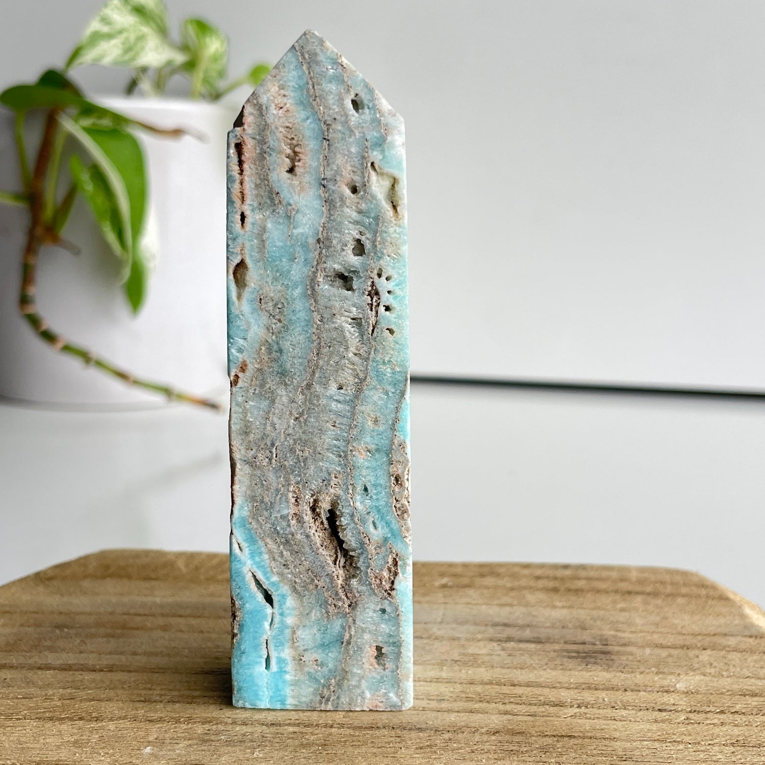 Aragonite Obelisk 10.3cm
