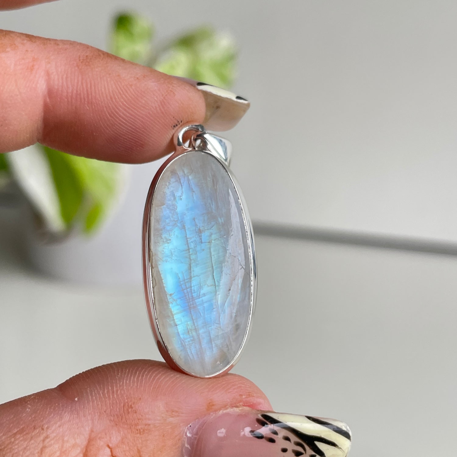 Moonstone Oval Pendant