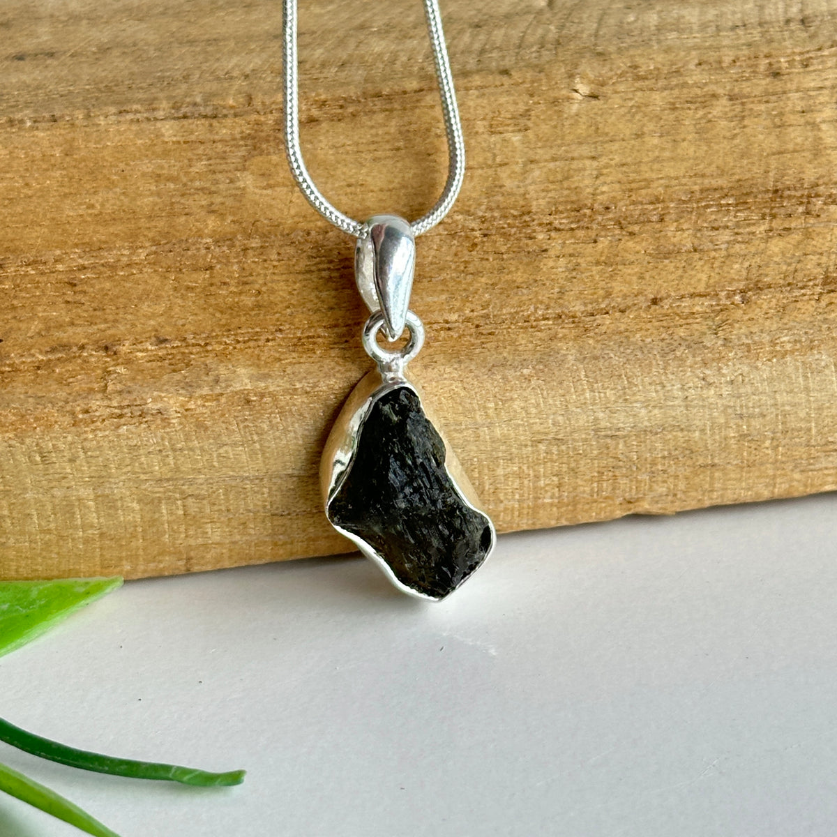Moldavite Pendant