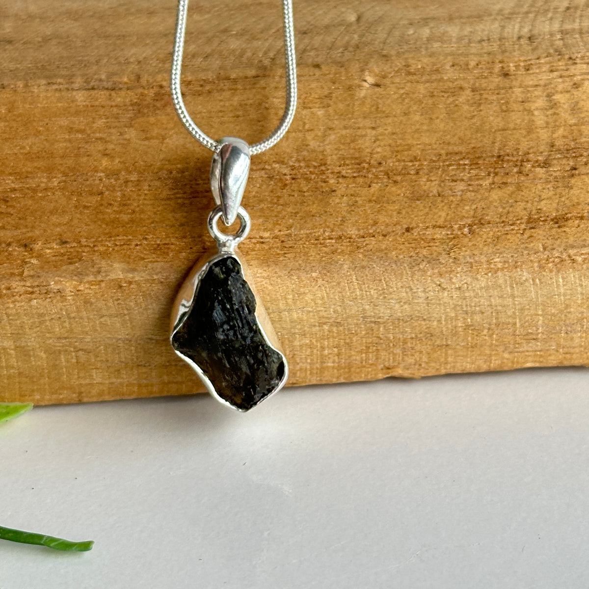Moldavite Pendant