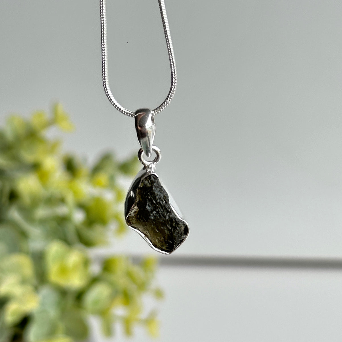 Moldavite Pendant