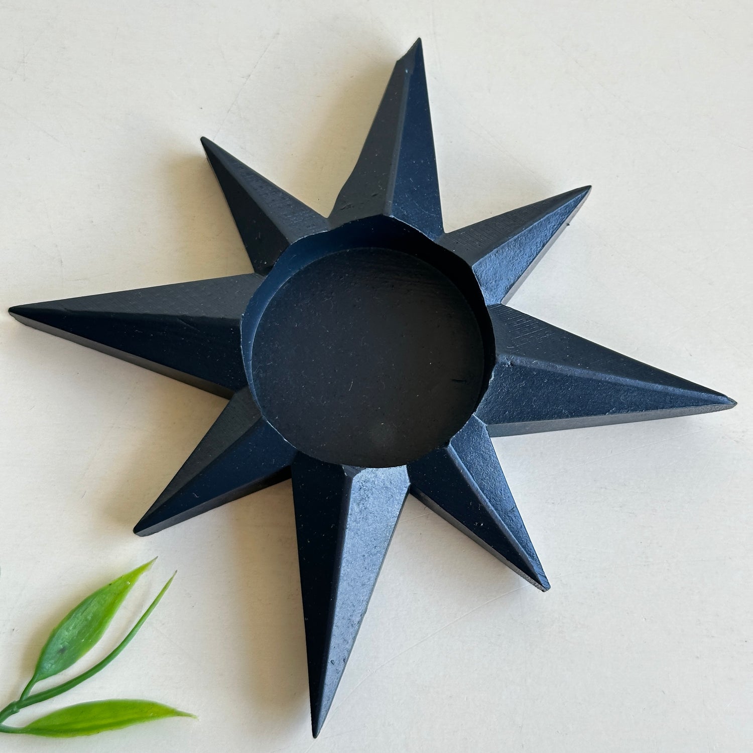 Navy Star Tealight Holder NT25626