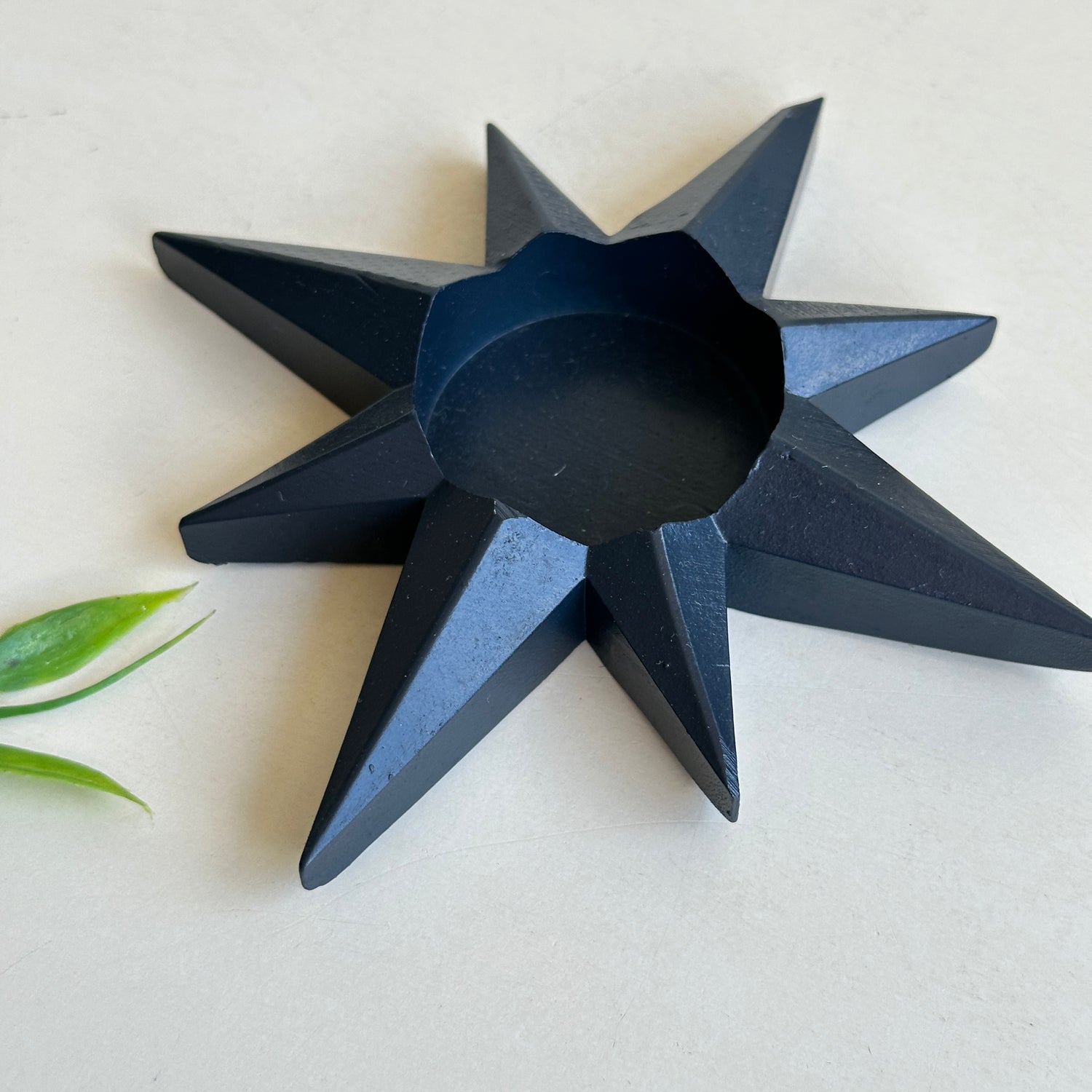 Navy Star Tealight Holder NT25626