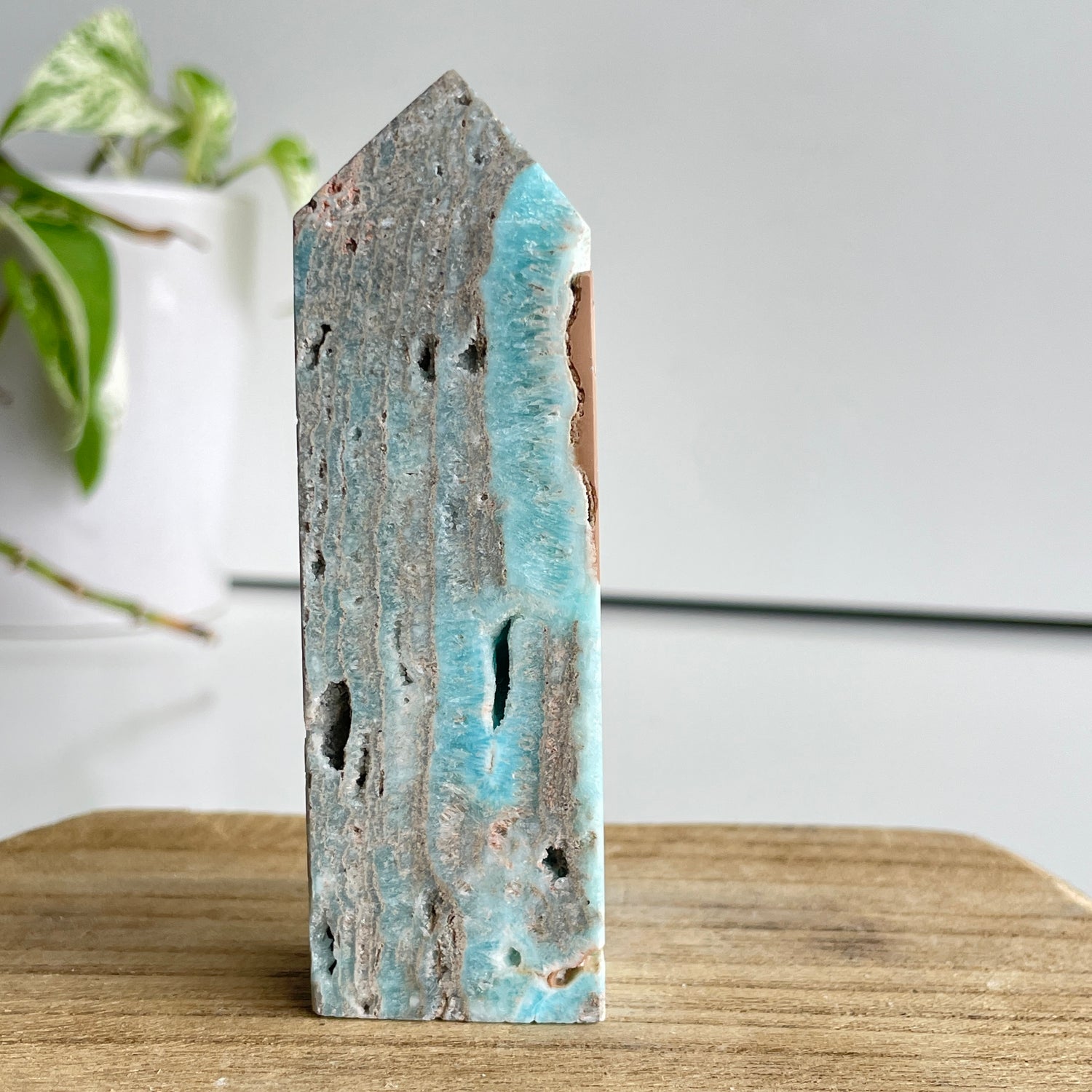 Aragonite Obelisk 9.8cm
