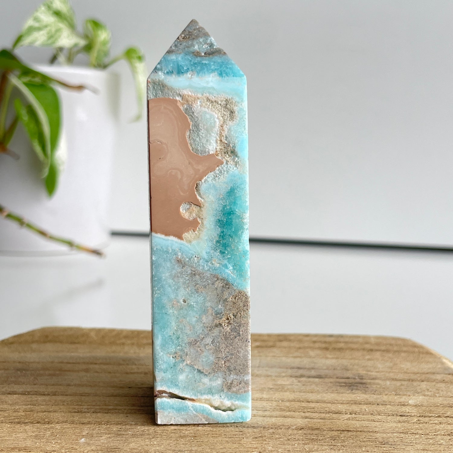Aragonite Obelisk 9.8cm