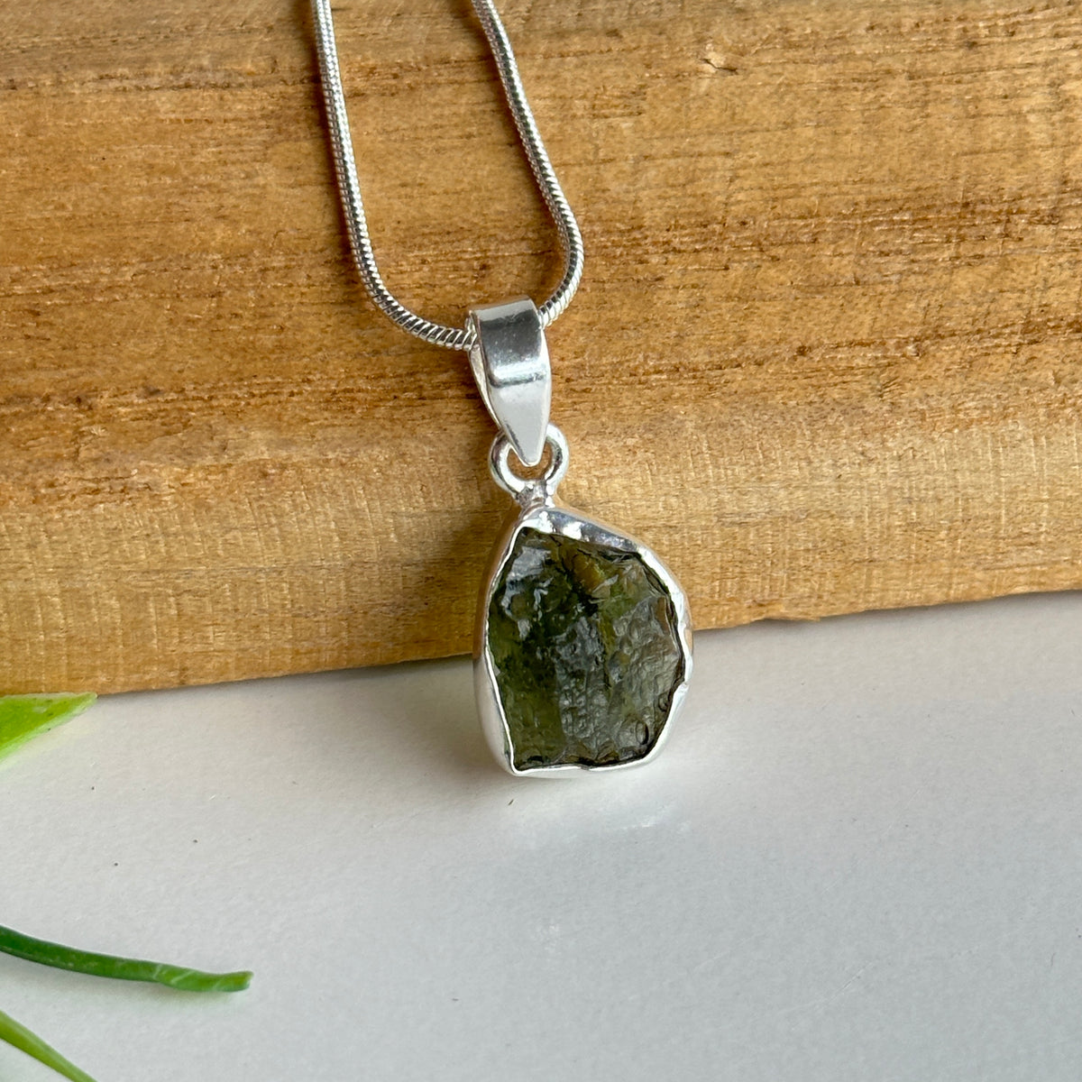 Moldavite Pendant