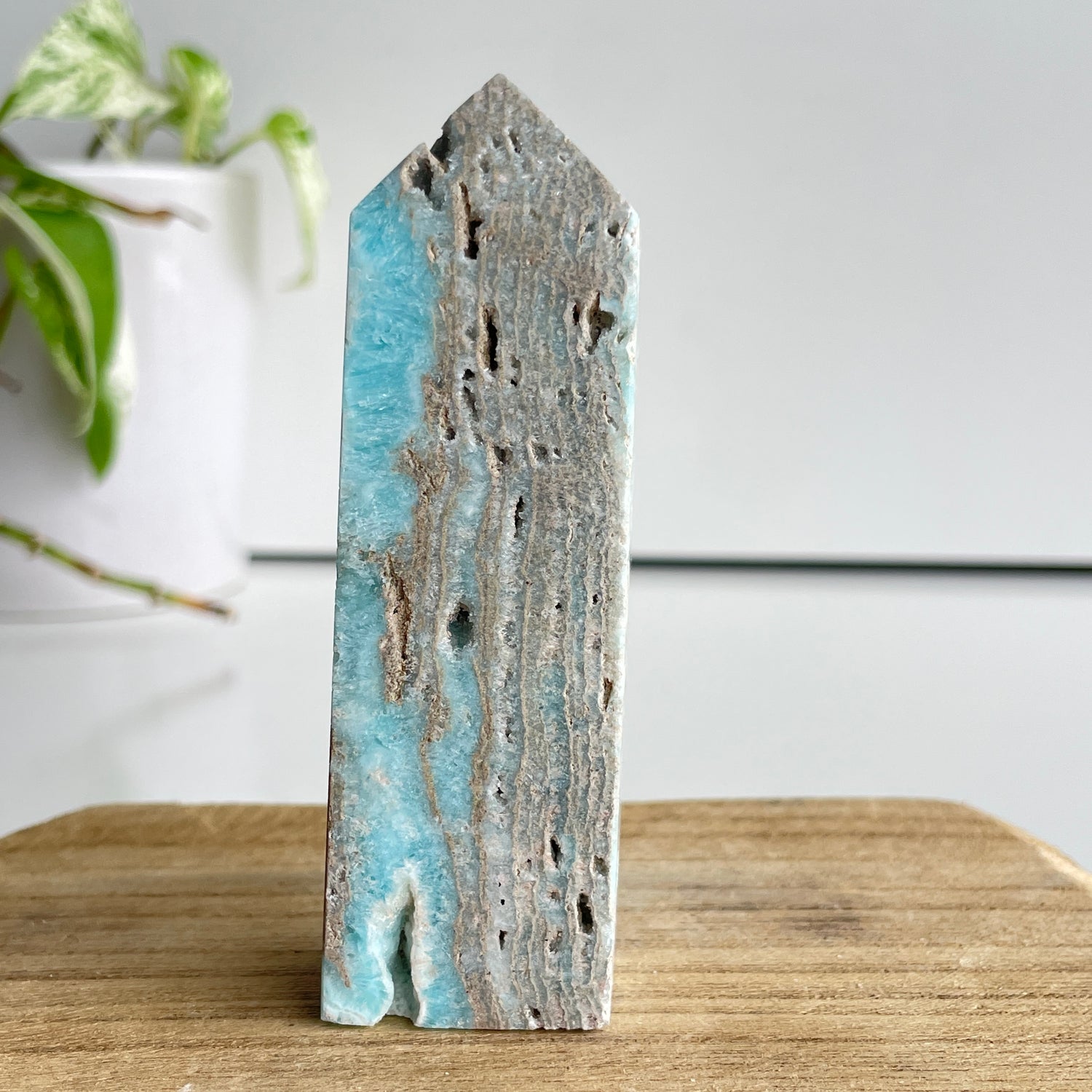 Aragonite Obelisk 9.8cm