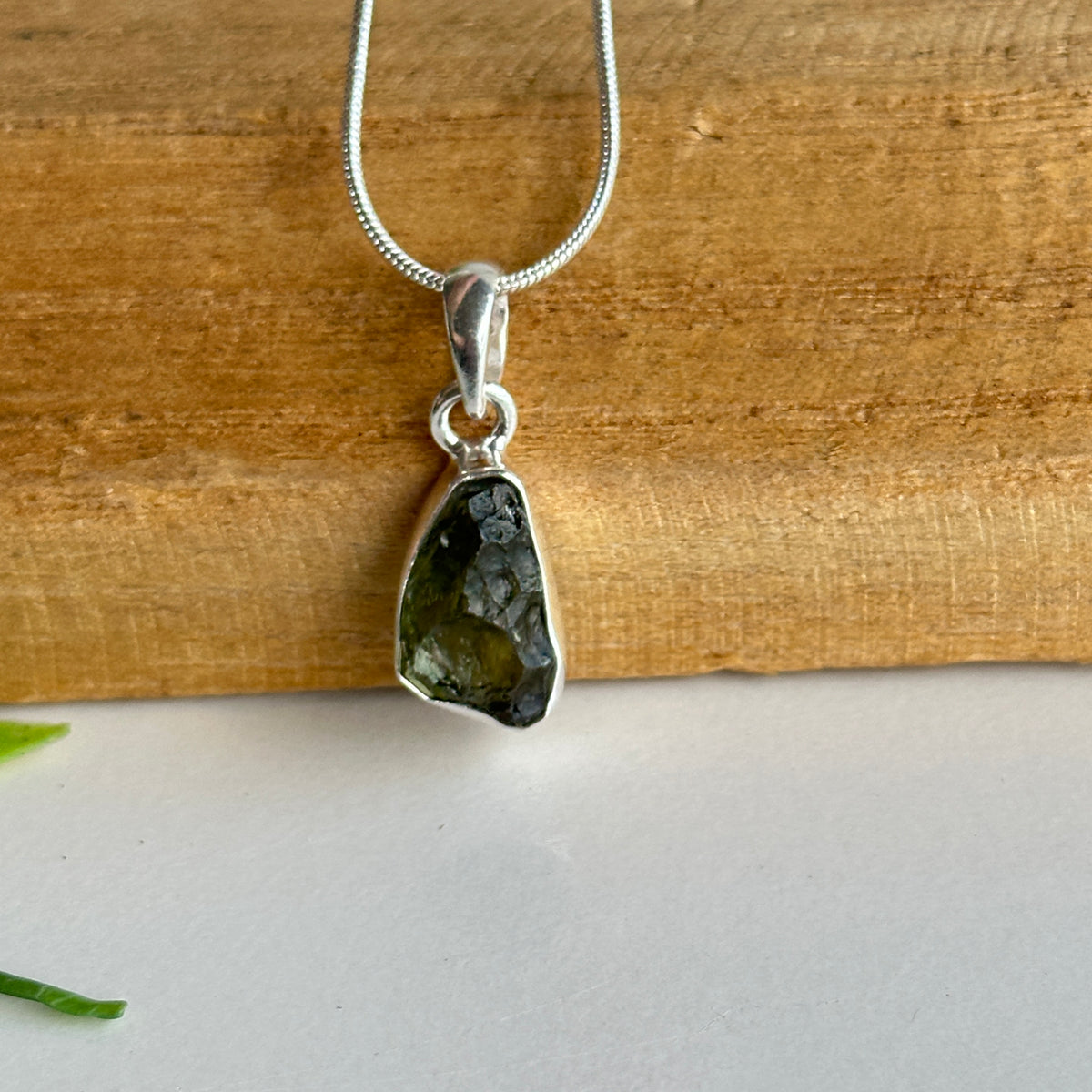Moldavite Pendant