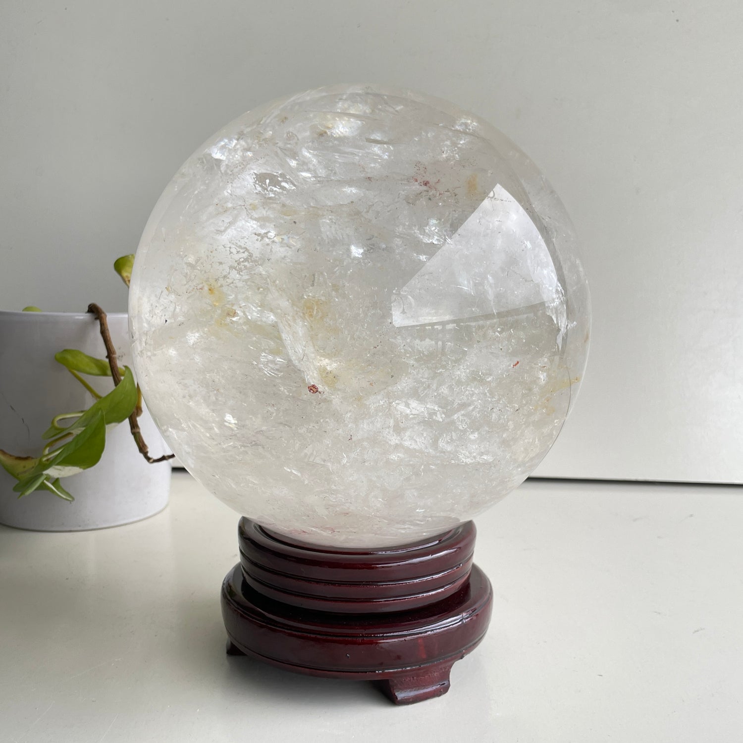 Clear Quartz Sphere 21cm