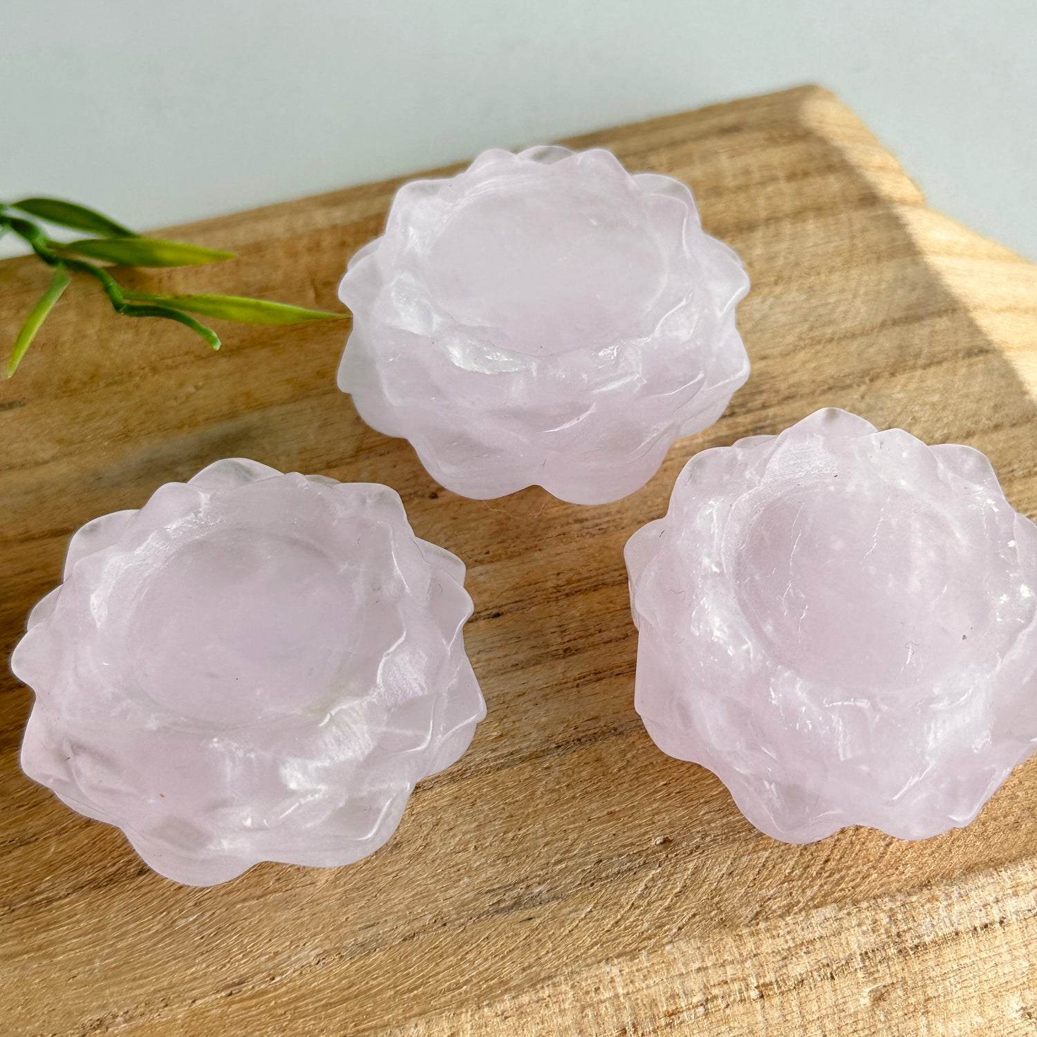 Rose Quartz Lotus