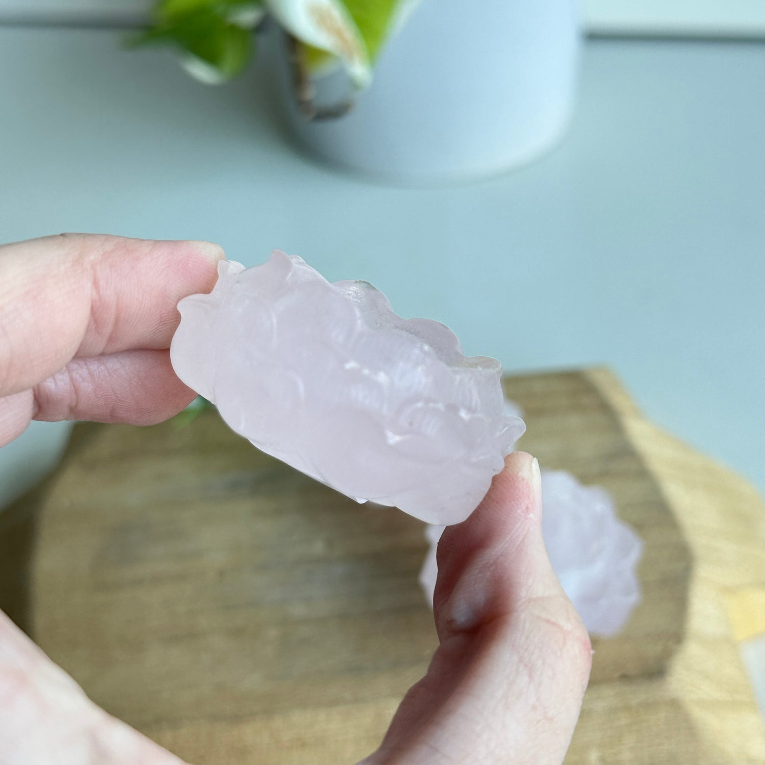Rose Quartz Lotus