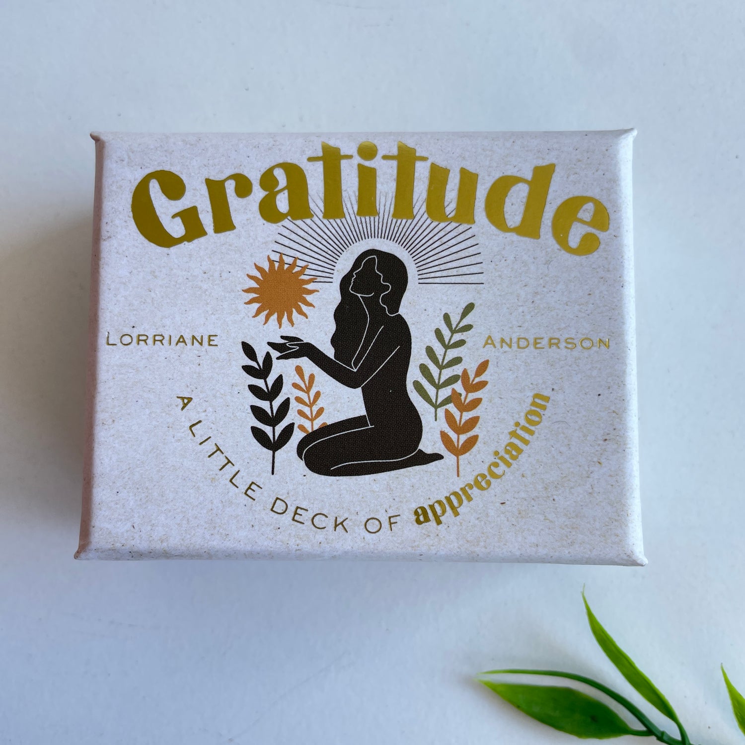 Gratitude A Little Deck Of Appreciation Lorriane Anderson