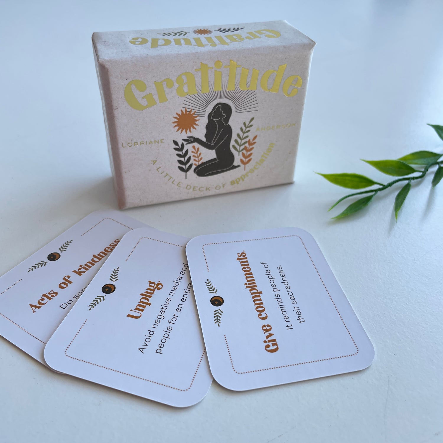 Gratitude A Little Deck Of Appreciation Lorriane Anderson