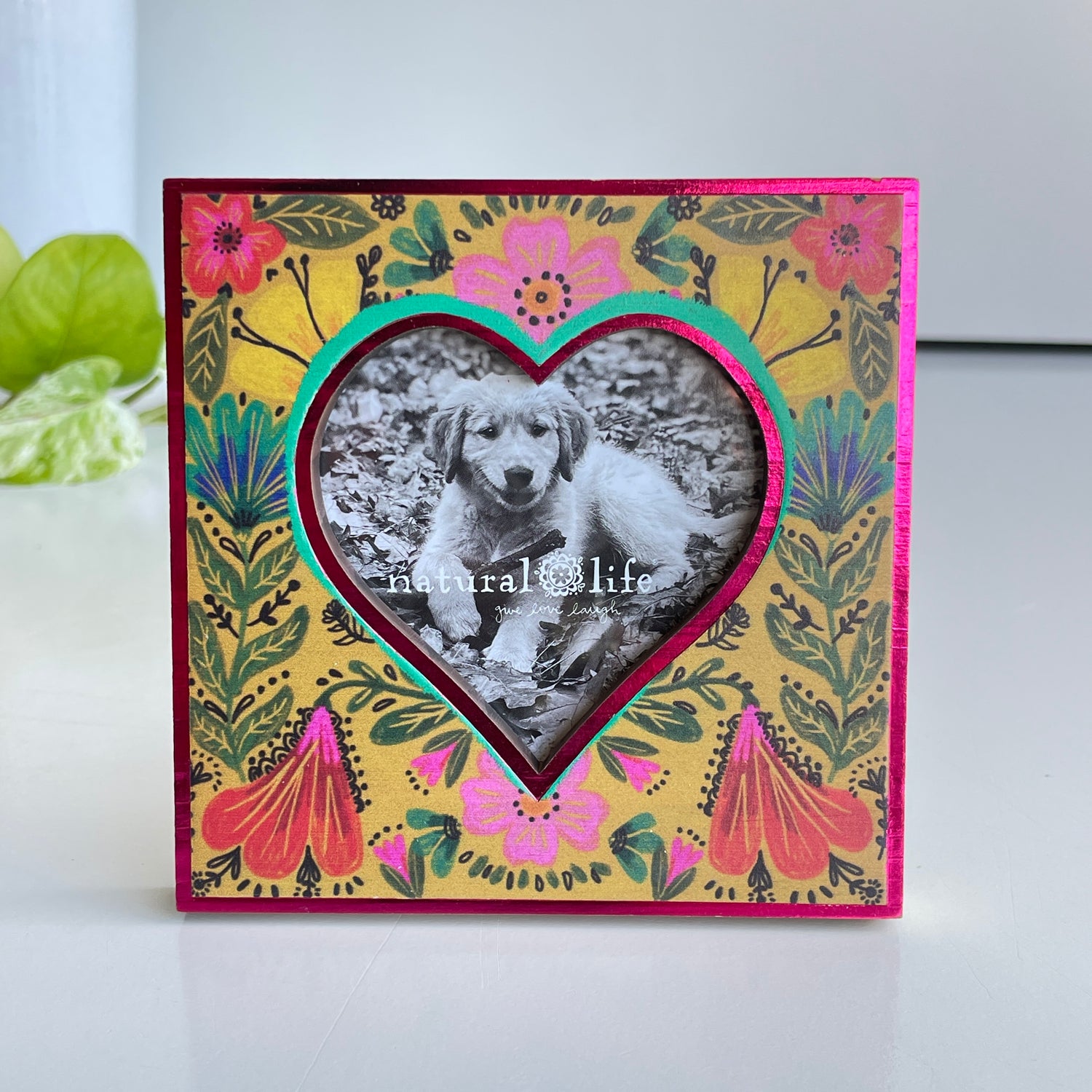 Pink Heart Frame FRM000006