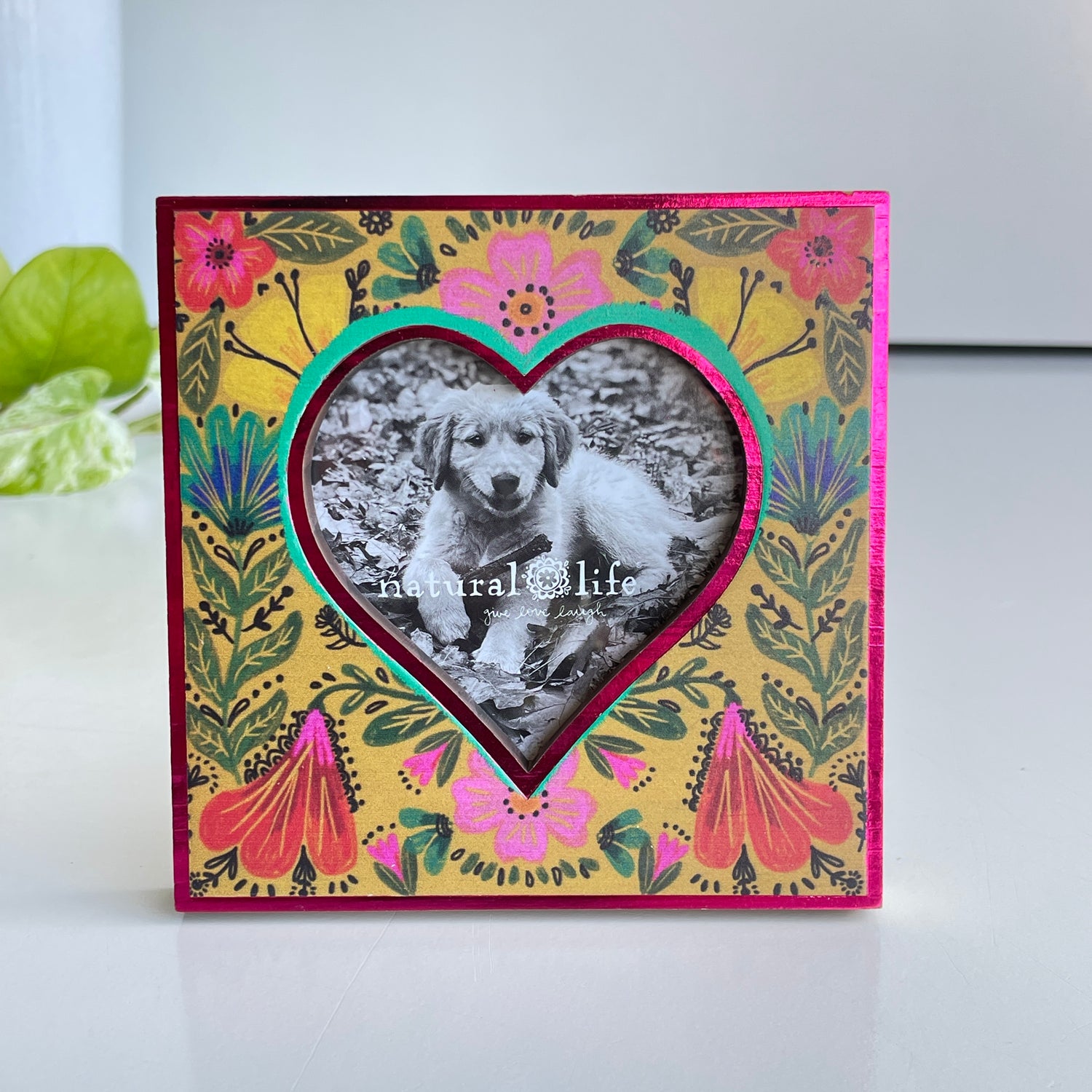Pink Heart Frame FRM000006