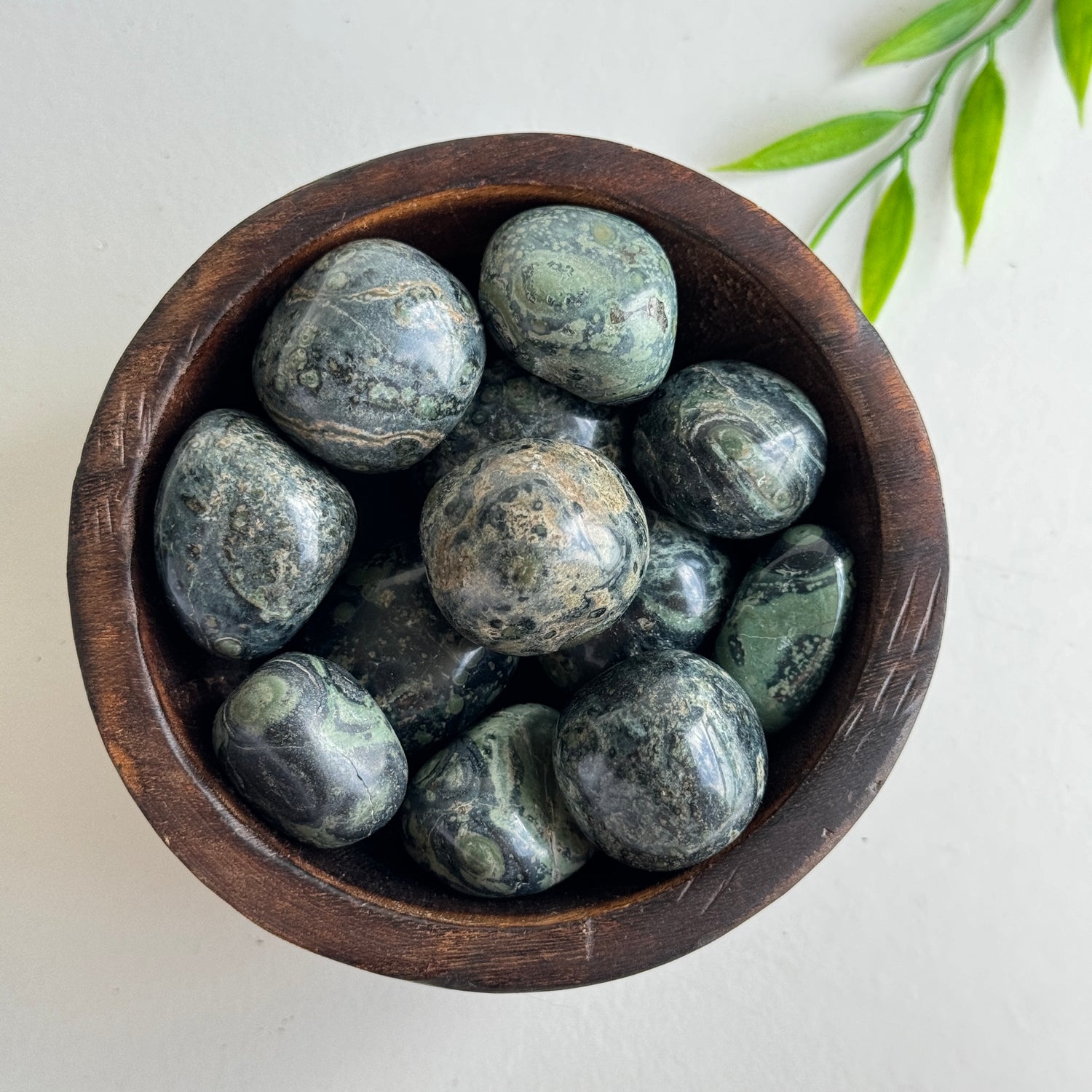 Kambaba Jasper Tumbled