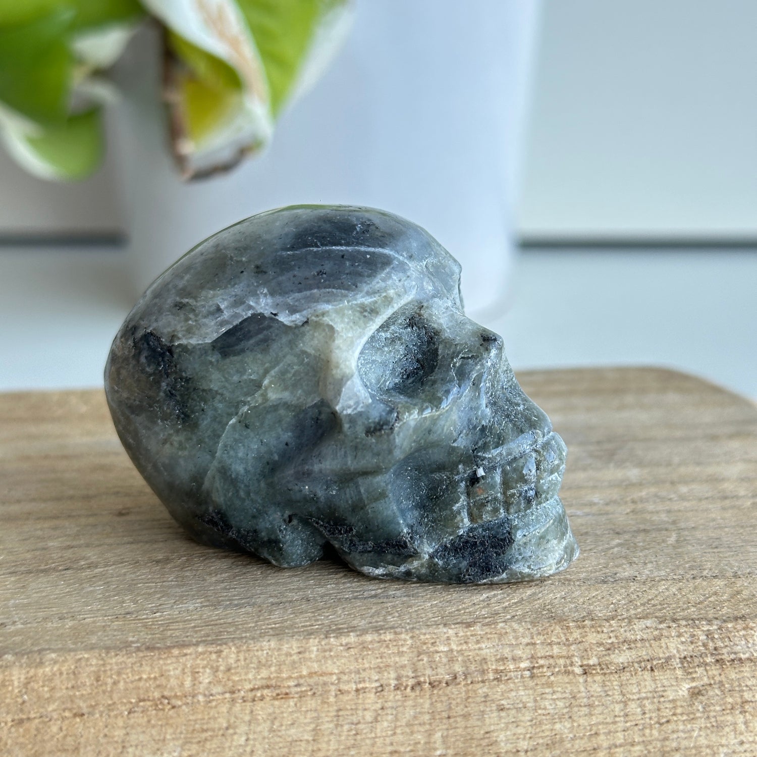 Labradorite Skull