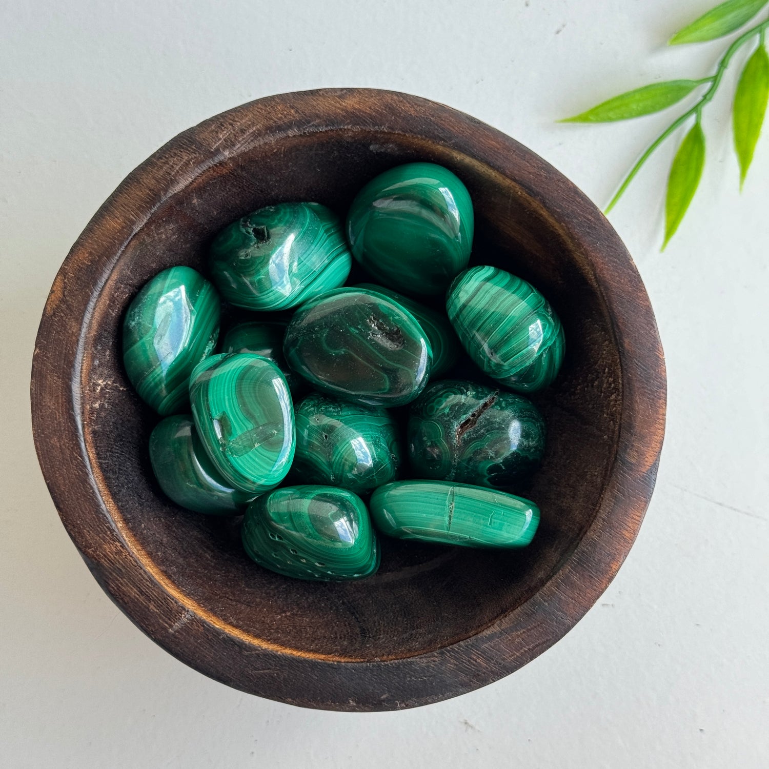Malachite Tumbled