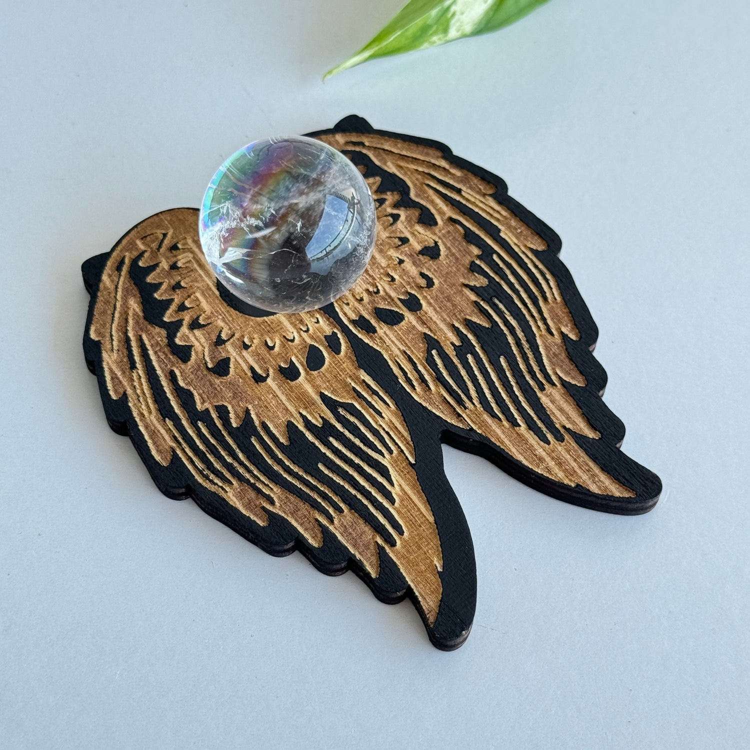 Angel Wings Sphere Holder