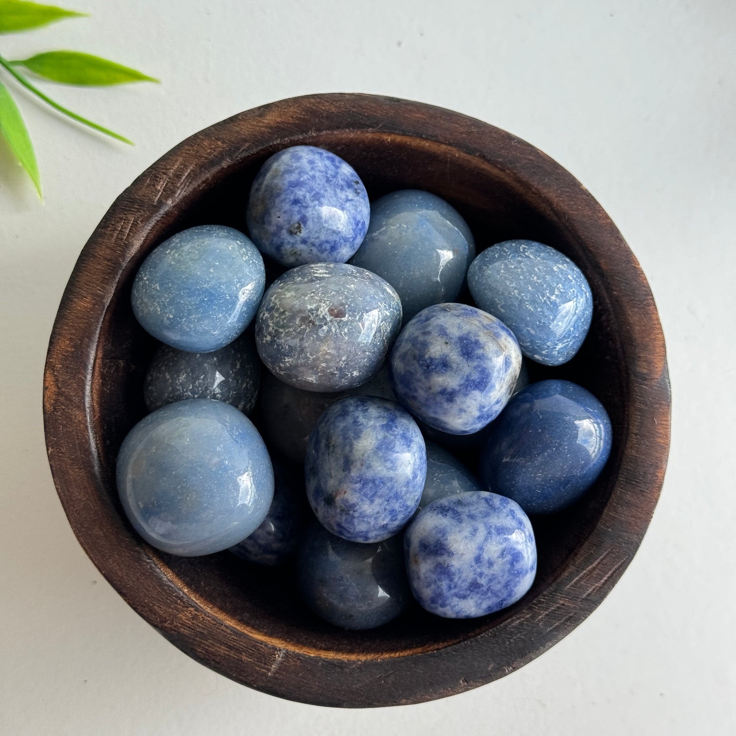 Blue Quartz Tumbled