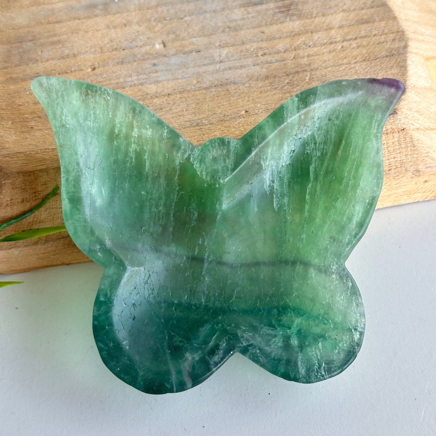 Fluorite Butterfly Bowl 11.4cm