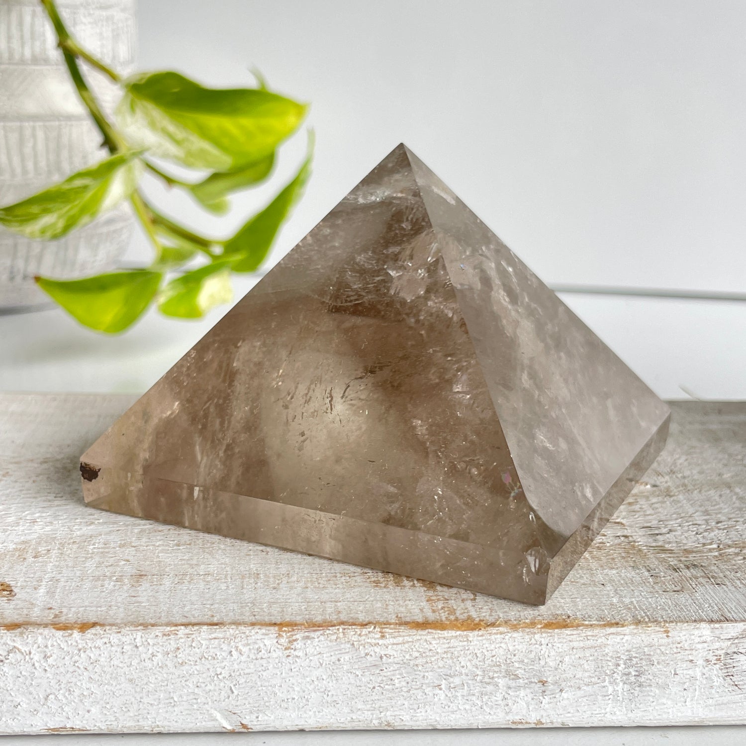Smoky  Quartz Pyramid 476g