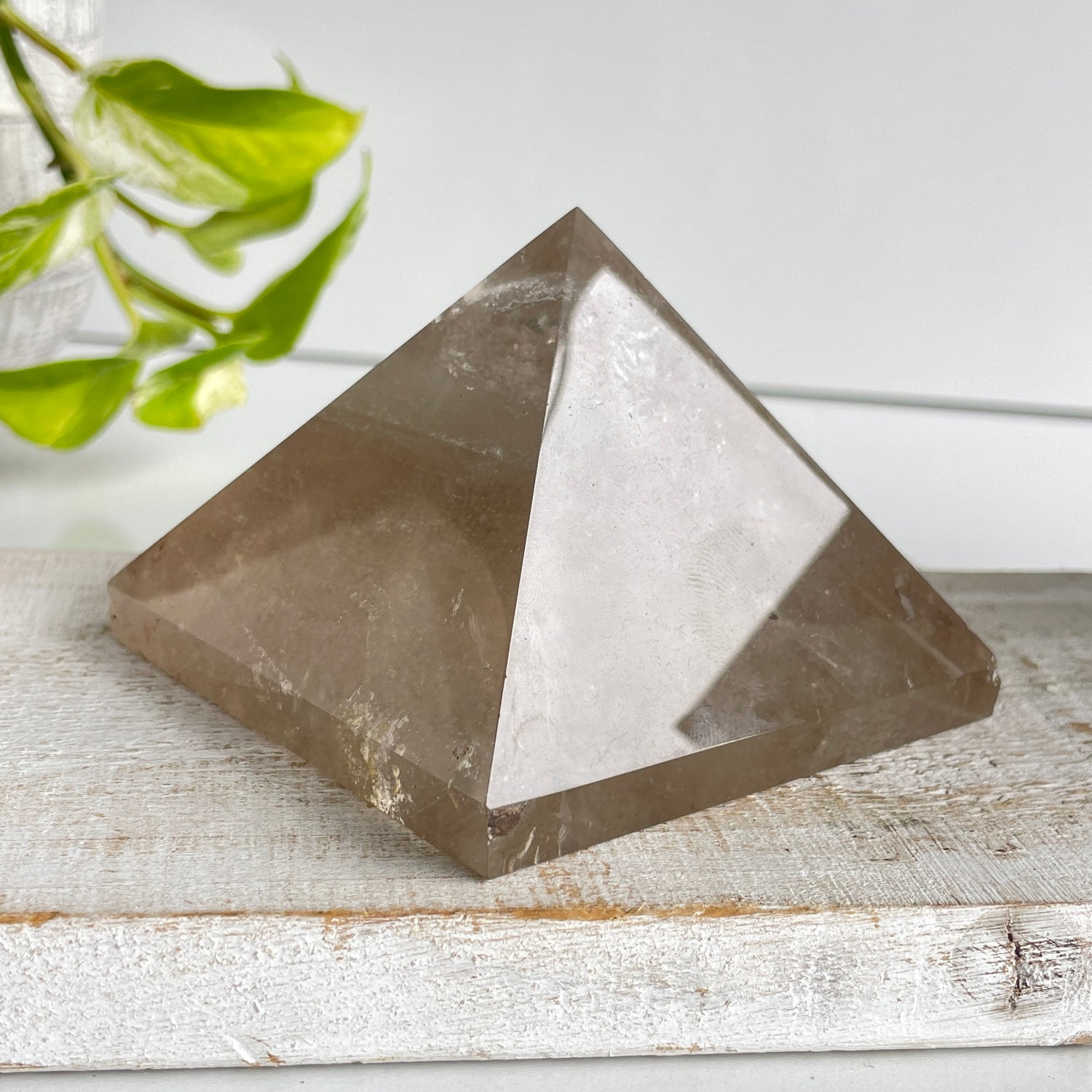 Smoky  Quartz Pyramid 476g