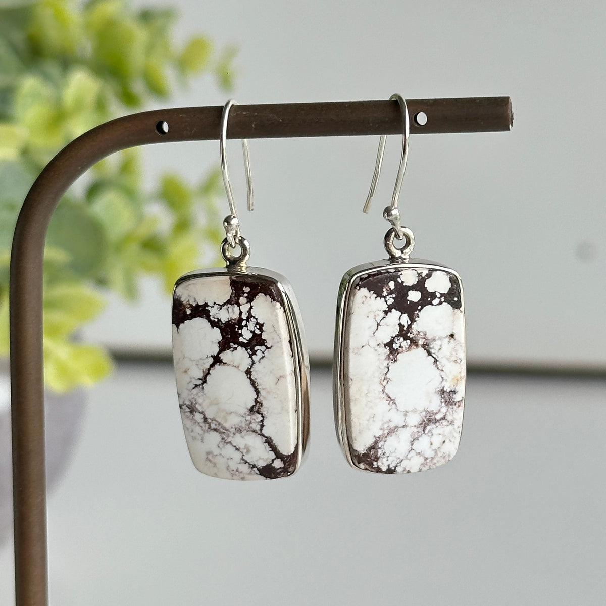 Wild Horse Rectangle Earrings