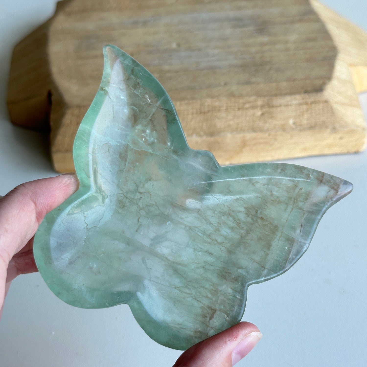Fluorite Butterfly Bowl 10cm