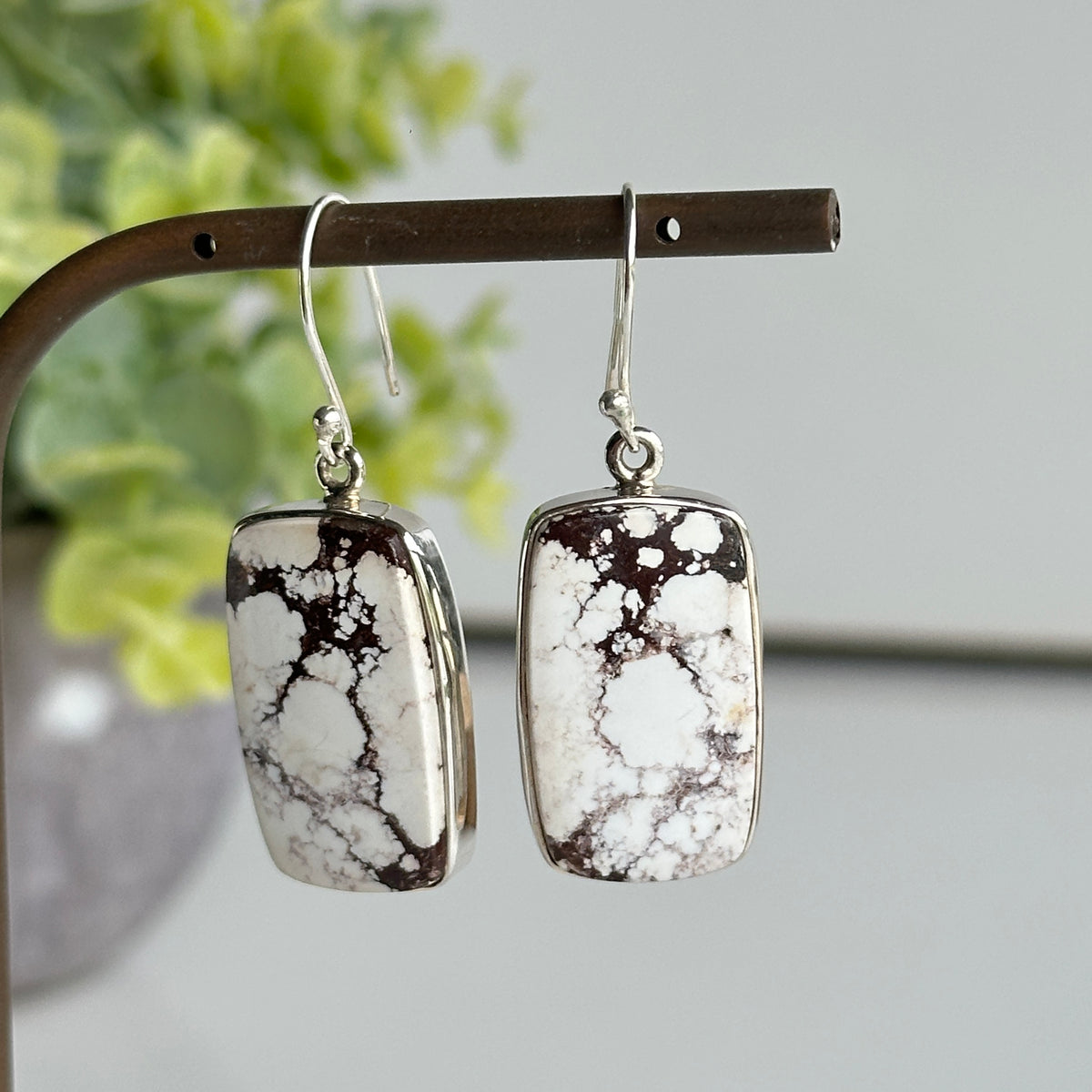 Wild Horse Rectangle Earrings