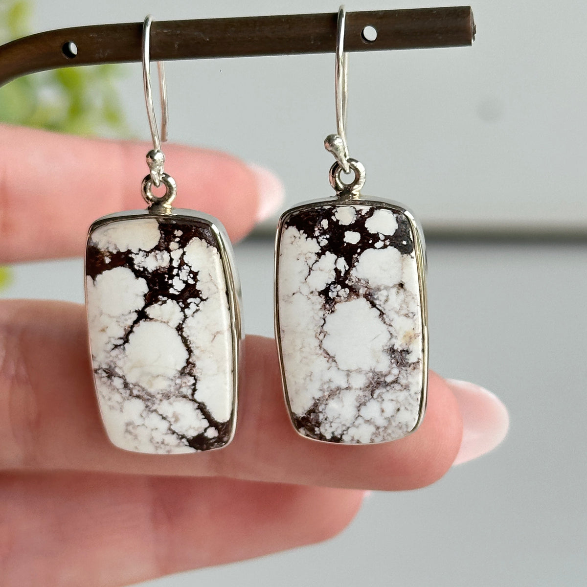 Wild Horse Rectangle Earrings