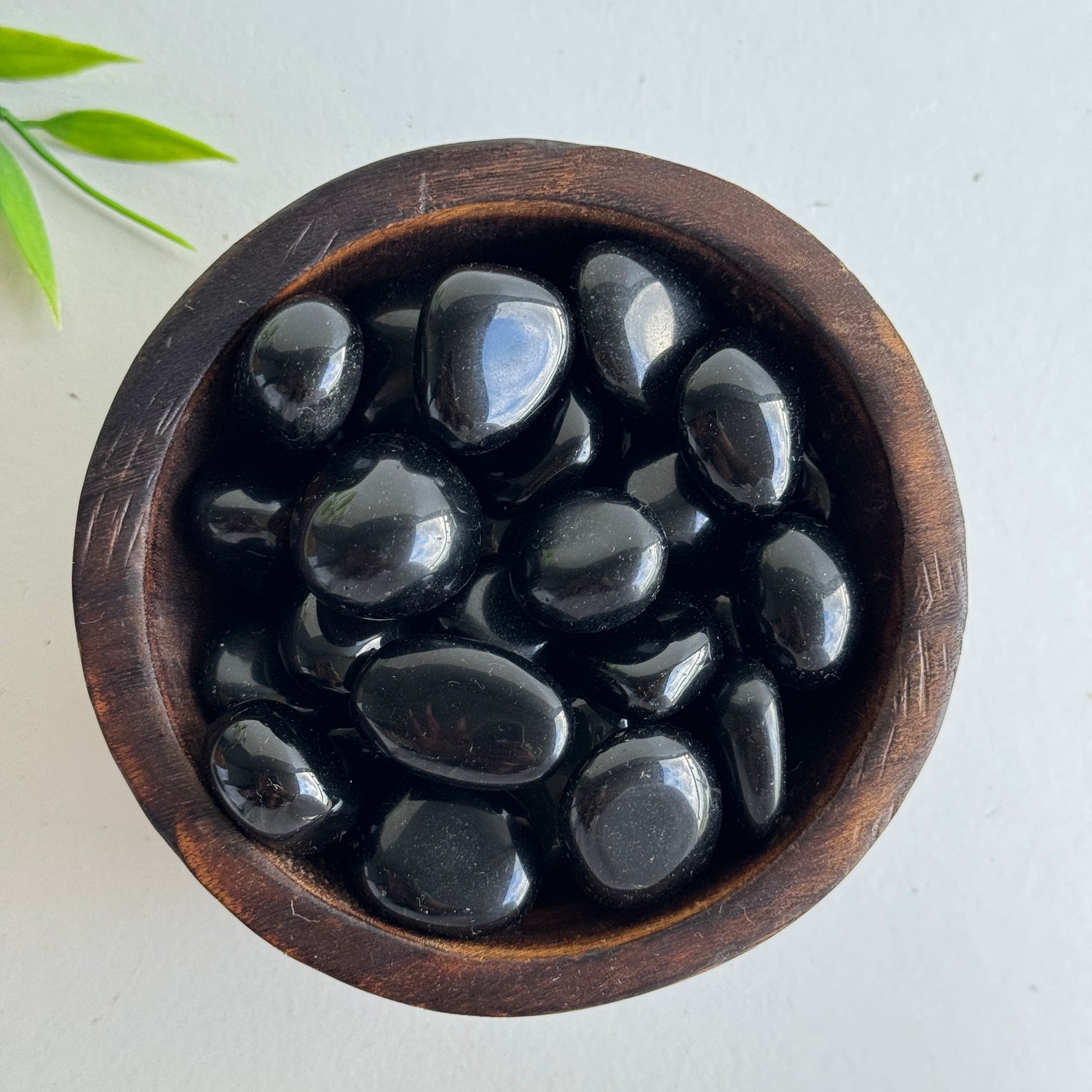 Black Obsidian Tumbled