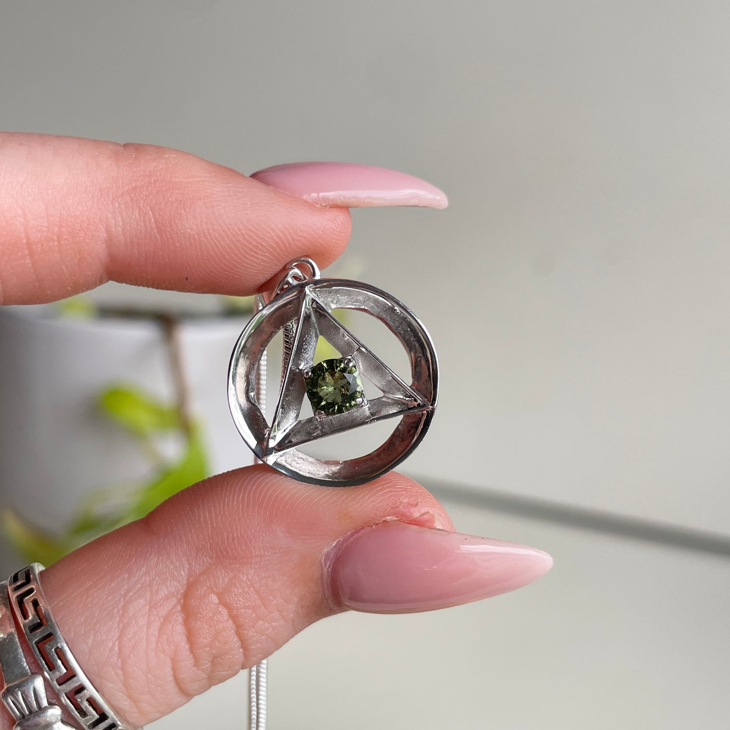 Alchemy Moldavite Pendant