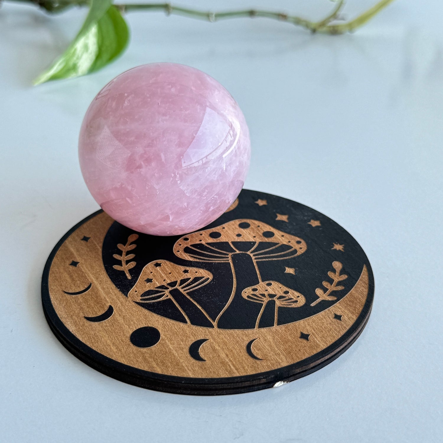 Mushroom Moon Sphere Holder