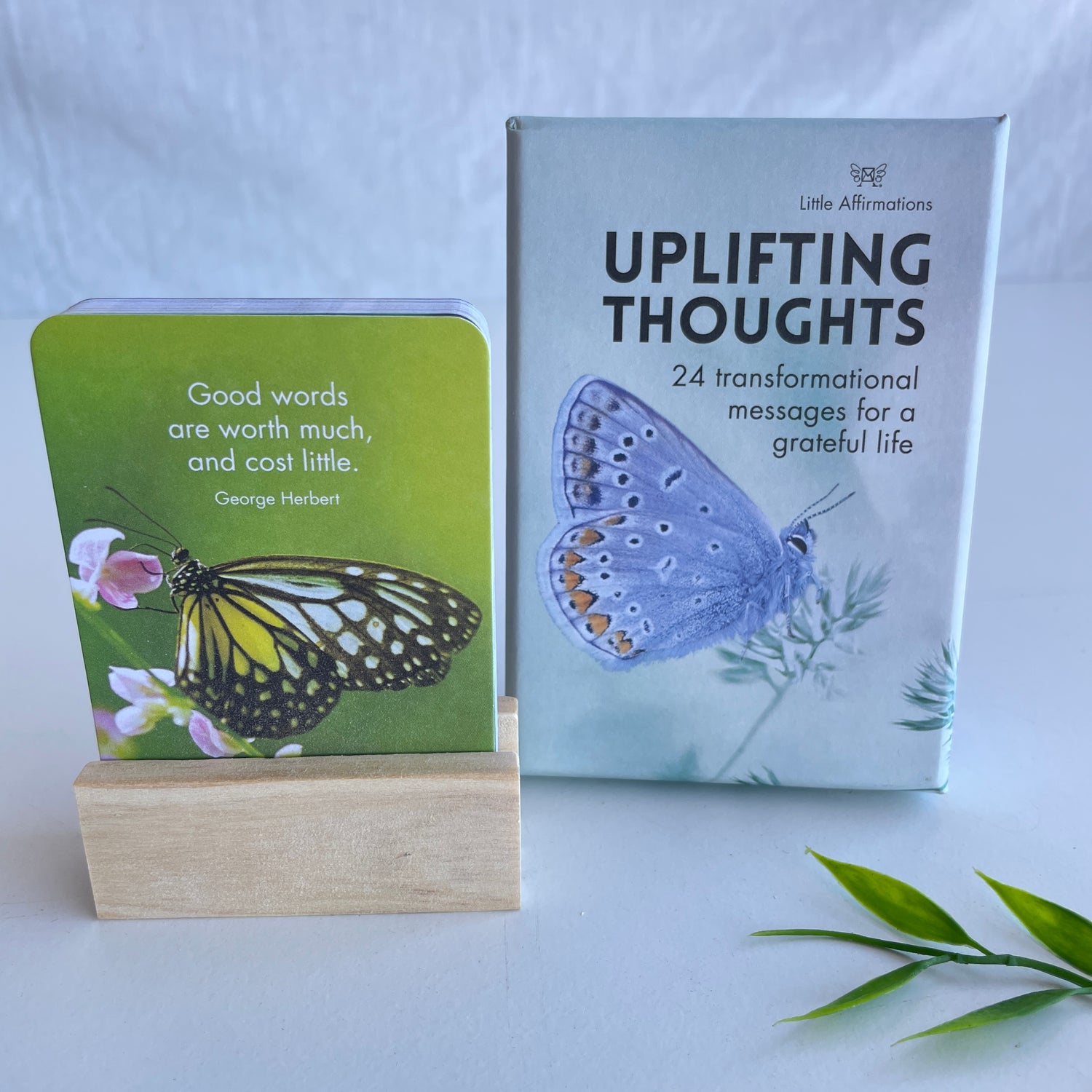 Uplifting Thoughts Affirmation Cards DUT.