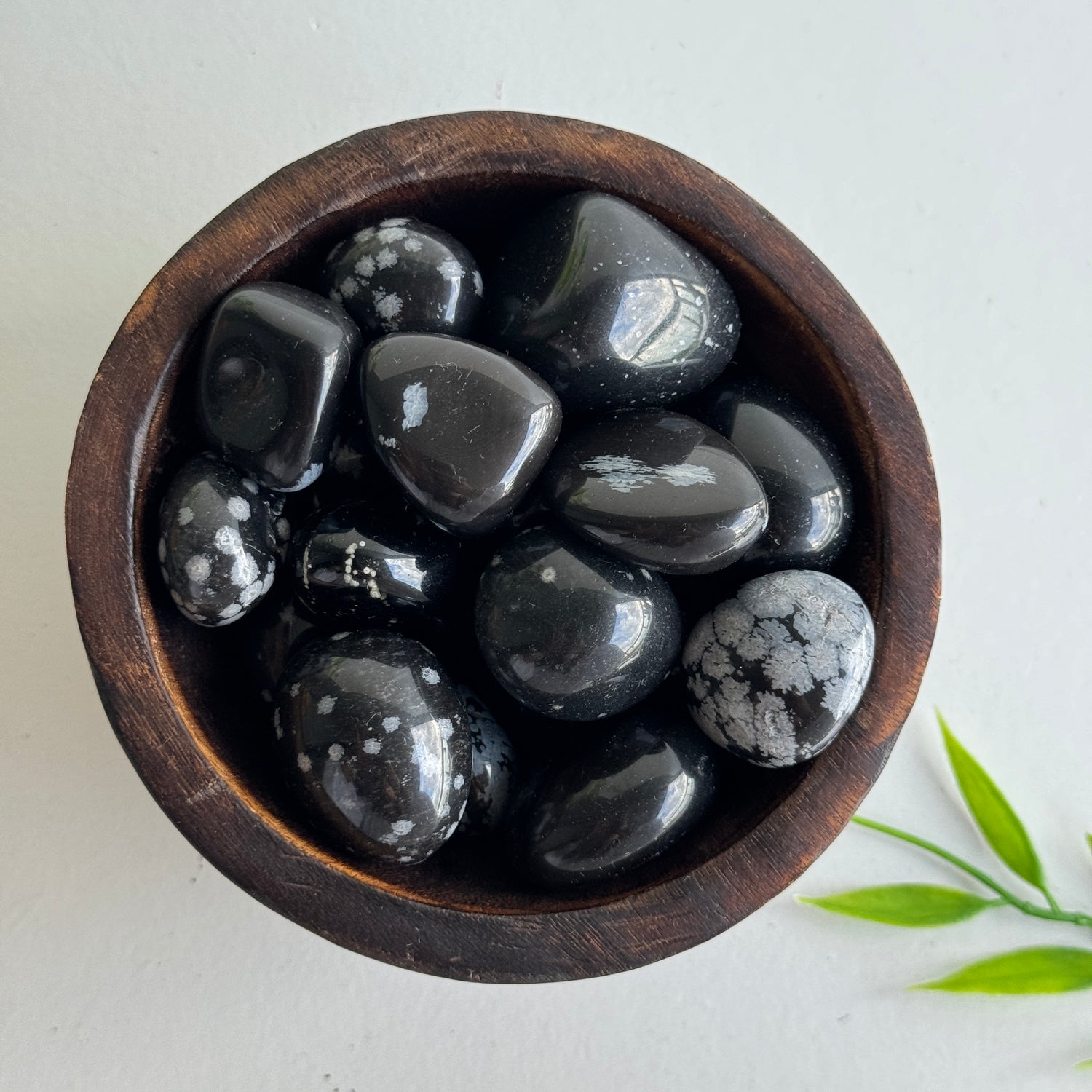 Snowflake Obsidian Tumbled