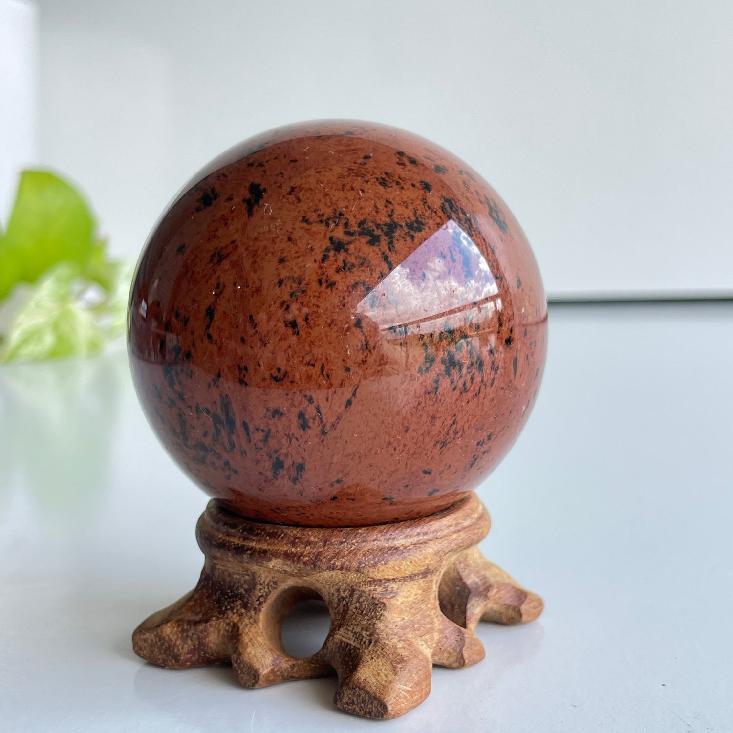 Mahogany Obsidian Sphere 6.1cm