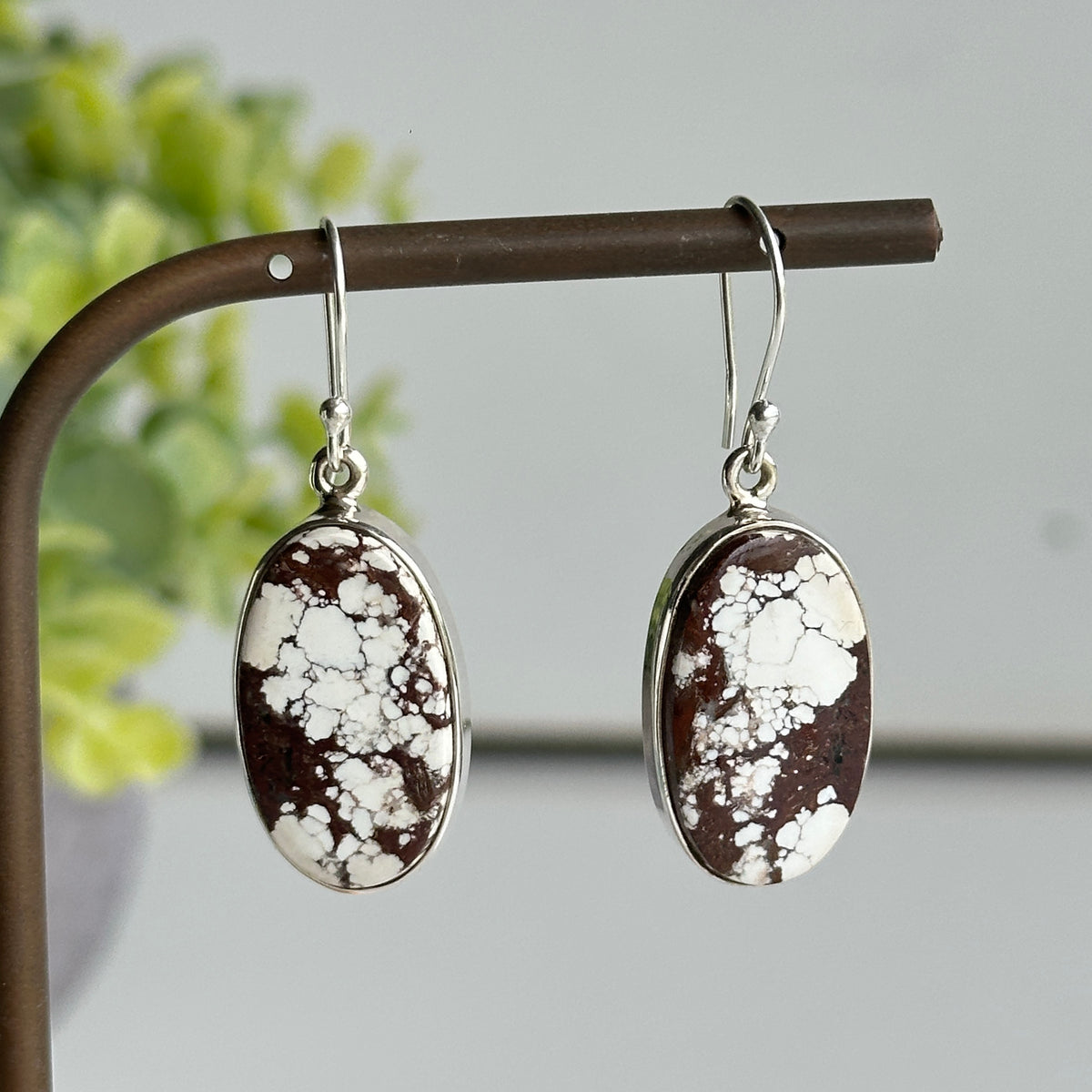 Wild Horse Oval Earrings