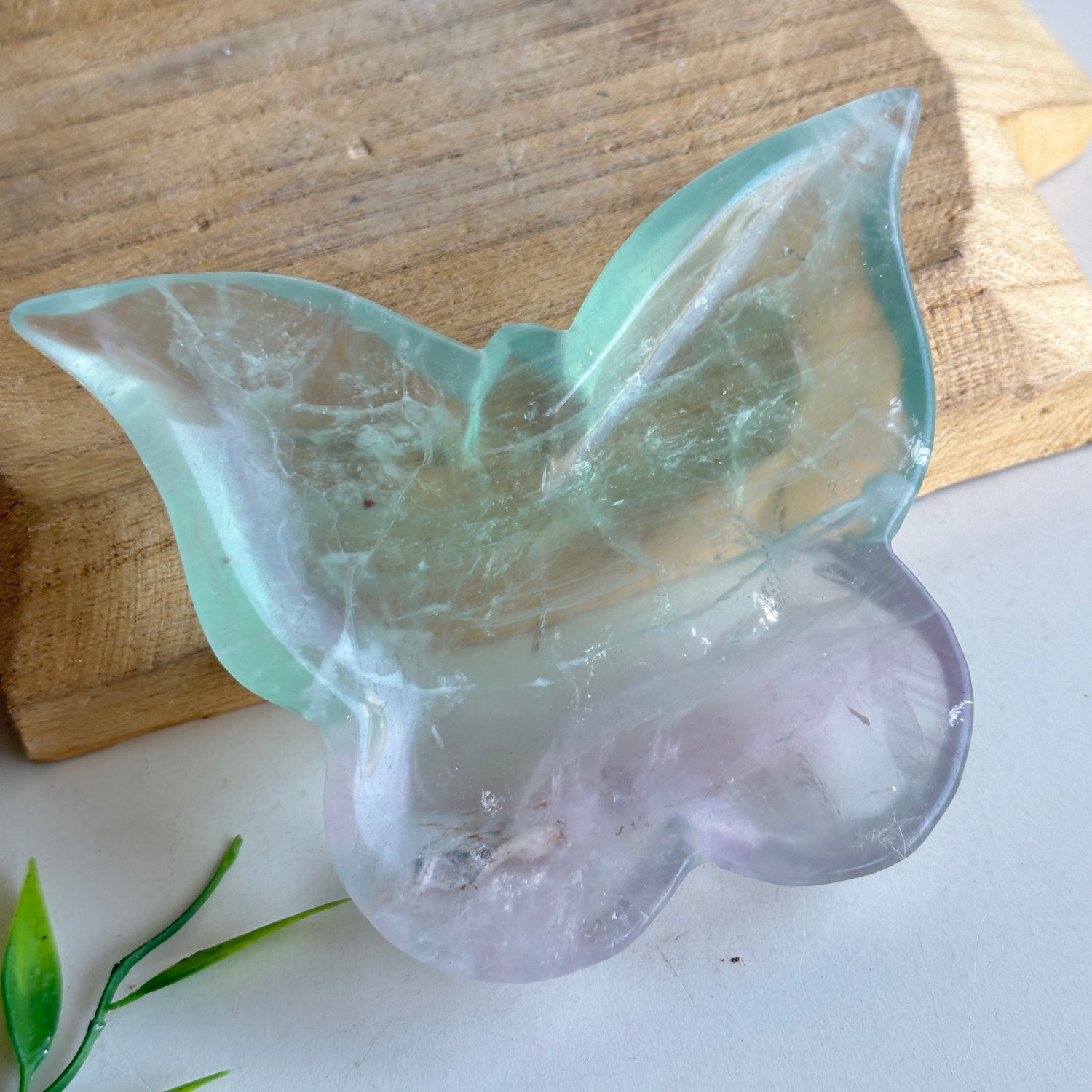 Fluorite Butterfly Bowl 11.7cm