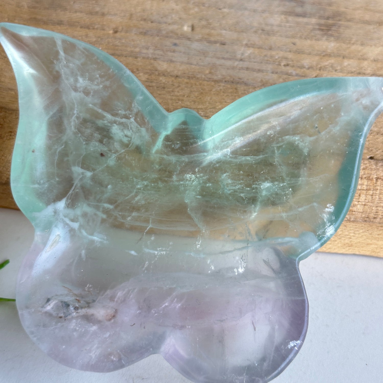 Fluorite Butterfly Bowl 11.7cm