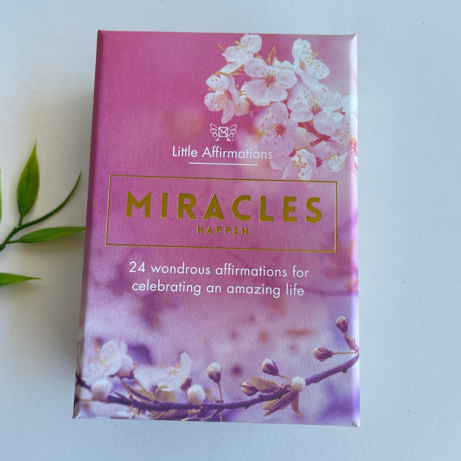 Miracles Happen Affirmation Cards.