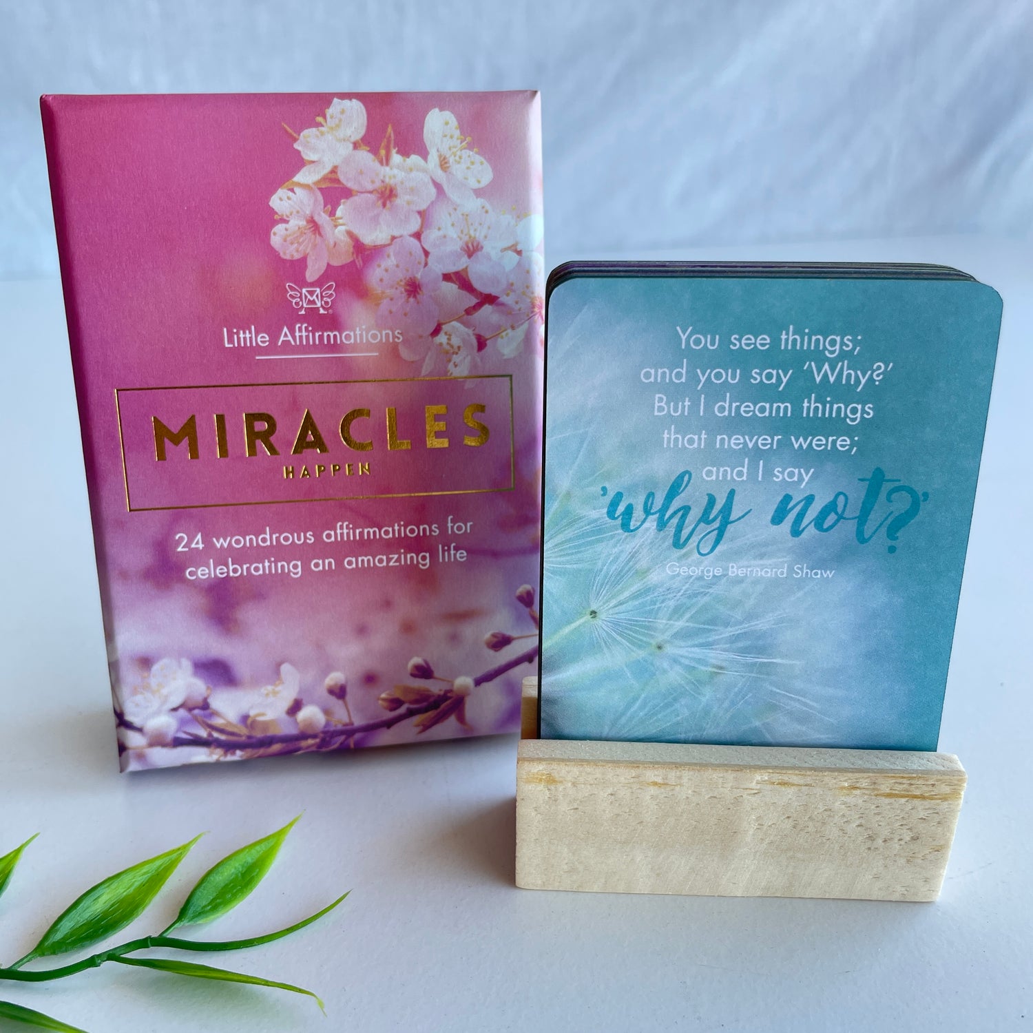 Miracles Happen Affirmation Cards.