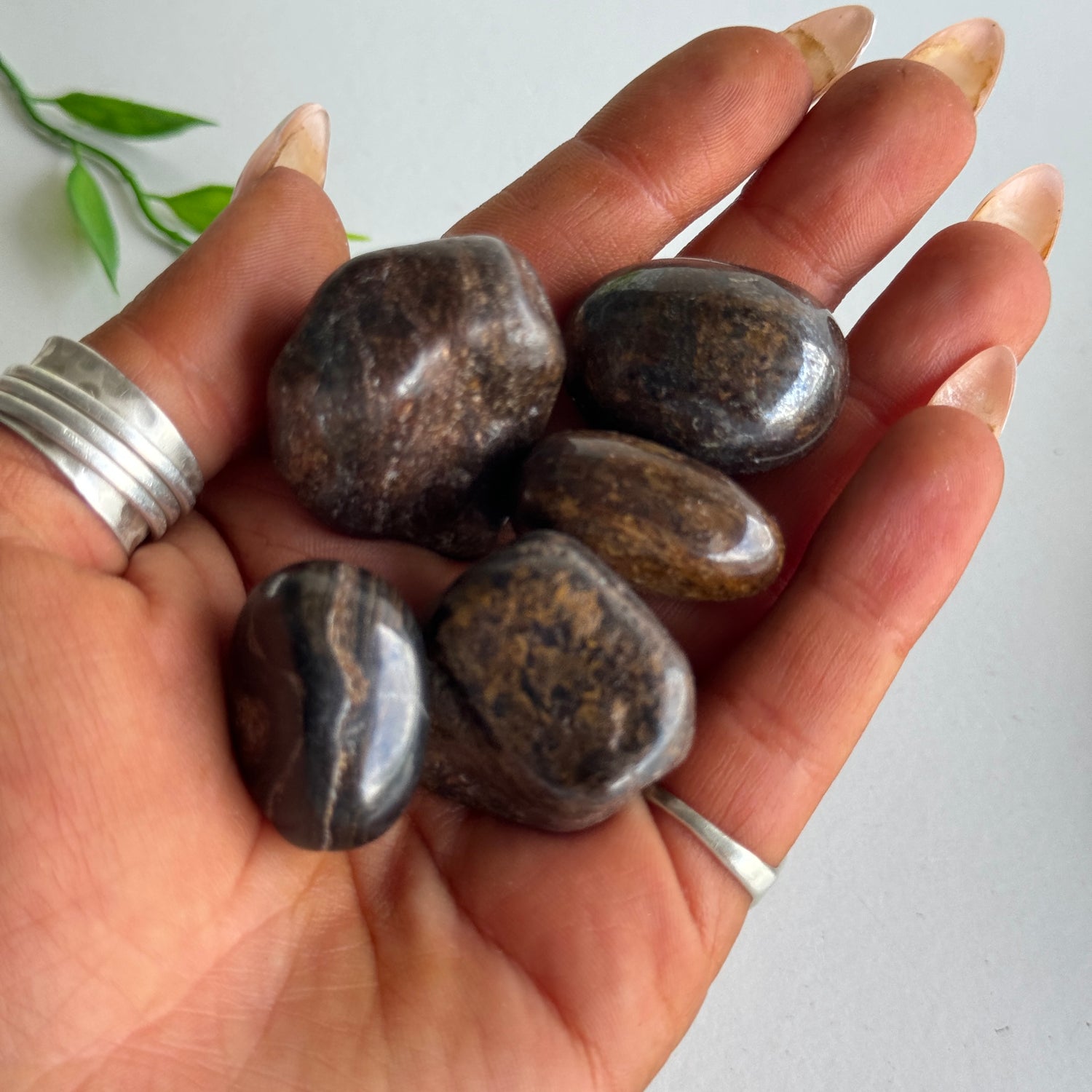 Bronzite Tumbled