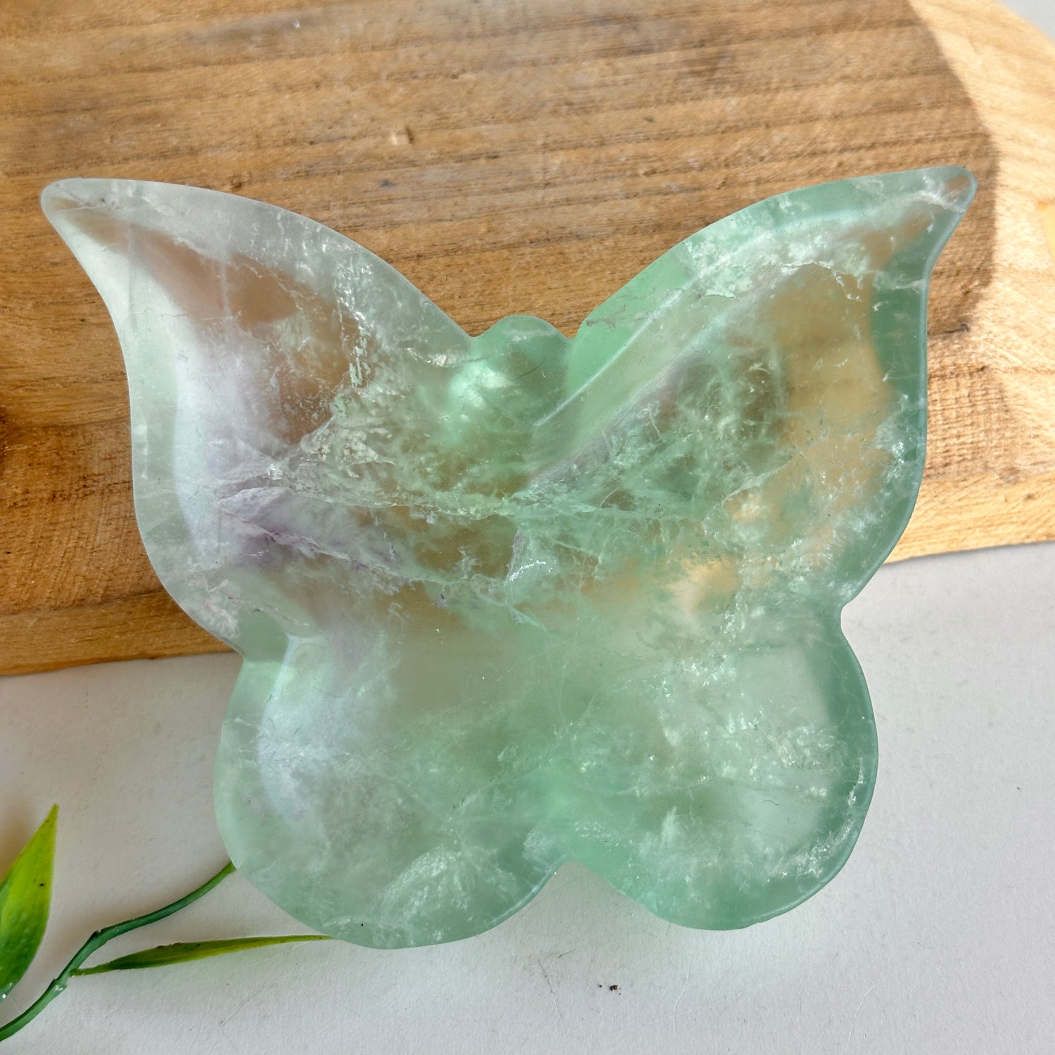 Fluorite Butterfly Bowl 11.6cm