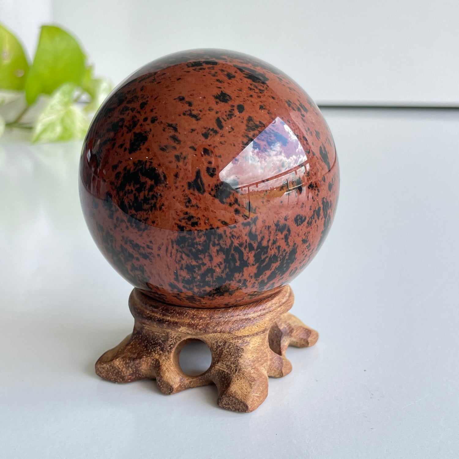 Mahogany Obsidian Sphere 6.6cm
