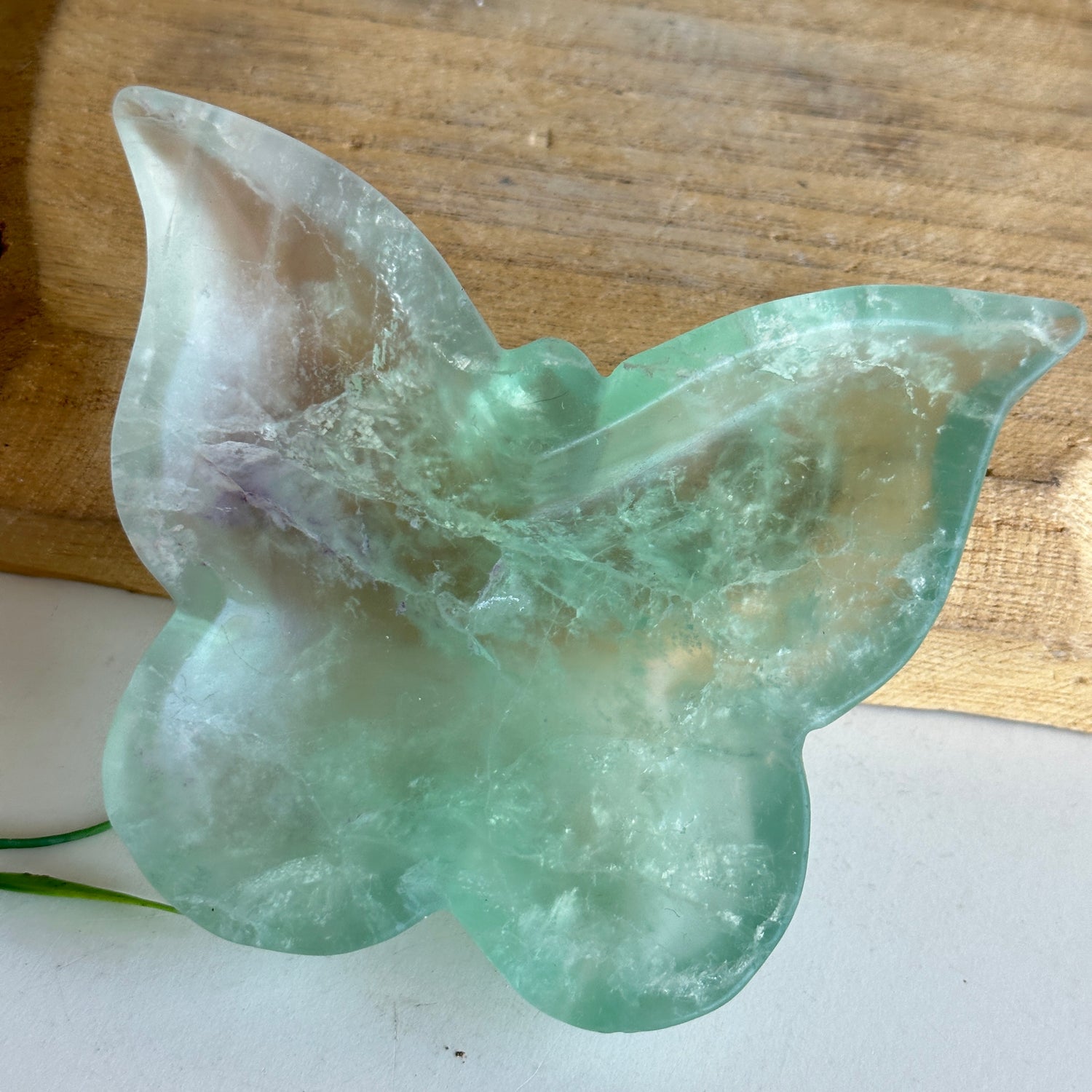 Fluorite Butterfly Bowl 11.6cm