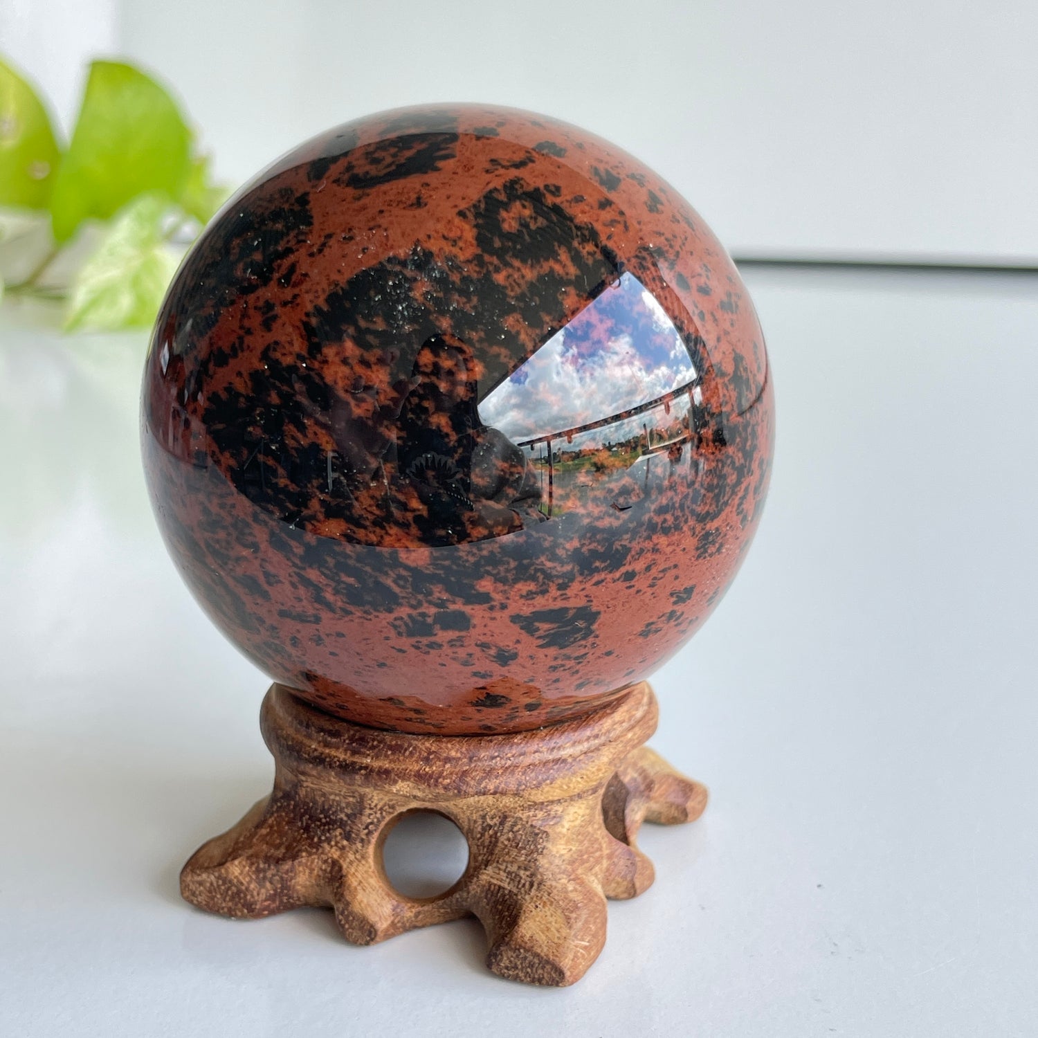Mahogany Obsidian Sphere 6.6cm