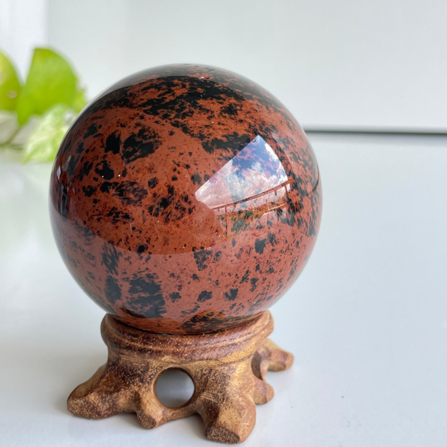 Mahogany Obsidian Sphere 6.6cm